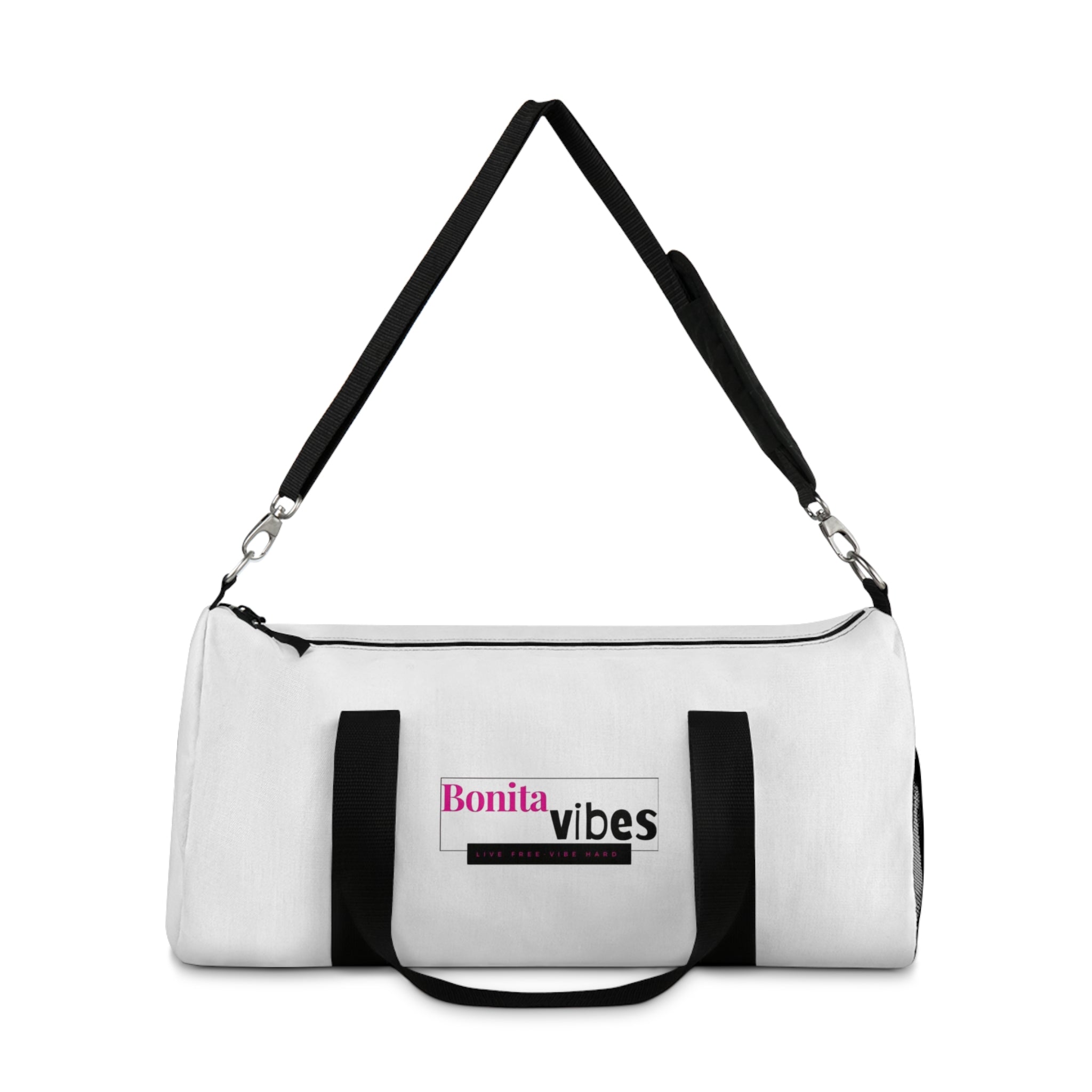 Bonita Vibes: VIBES UNLEASHED Duffel Bag - Perfect Travel Companion for Fitness, Weekend Getaways, Gym, and More - Stylish and Functional