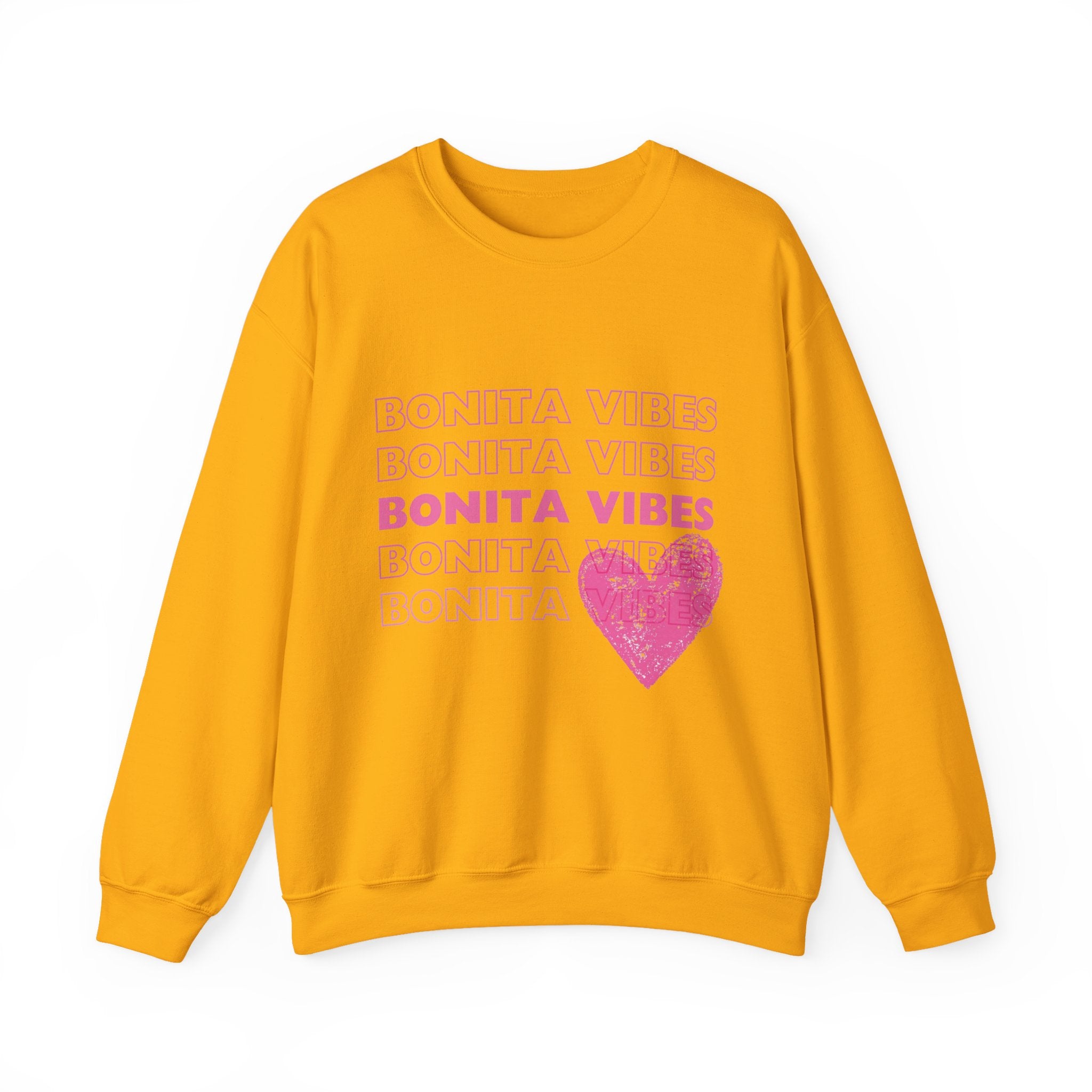 Bonita Vibes: SweetHearted Vibes Lightweight Crewneck Sweatshirt