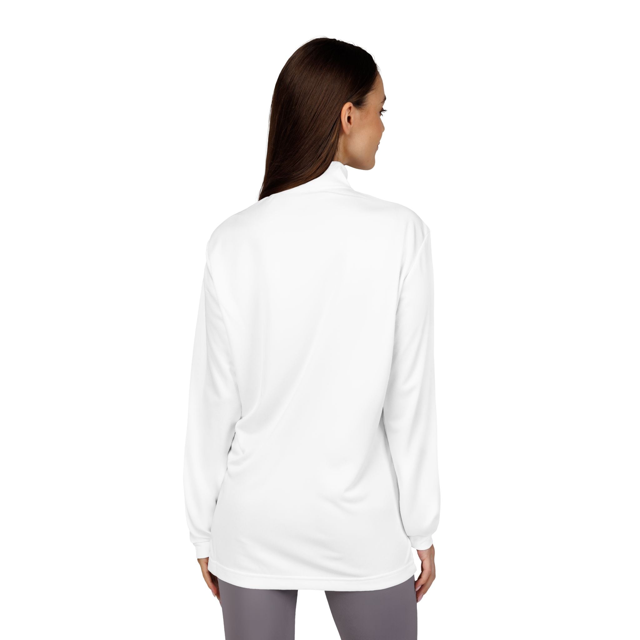 Bonita Vibes: BV Collection Adidas® Quarter-Zip Pullover, Embroidered Activewear, Fitness Apparel, Casual Stylish Layer, Sports Gear, Exercise Apparel