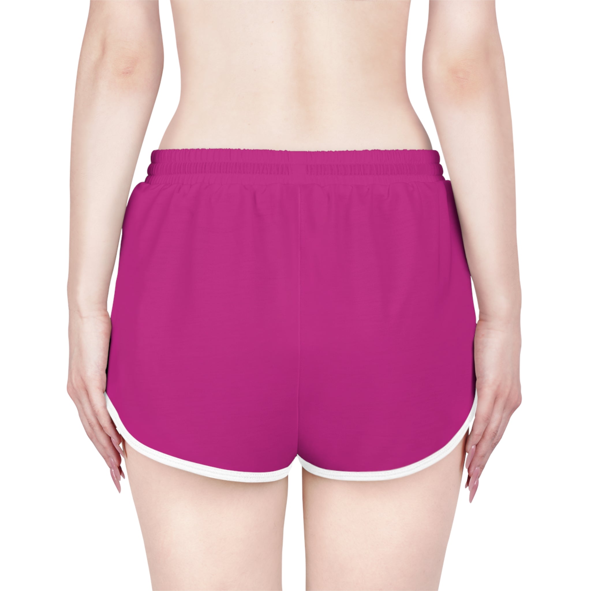 Bonita Vibes: BV Collection Women's Dark Pink Relaxed Shorts - Perfect for Summer Outings, Lounging, Beach Days, Travel, and Active Lifestyle