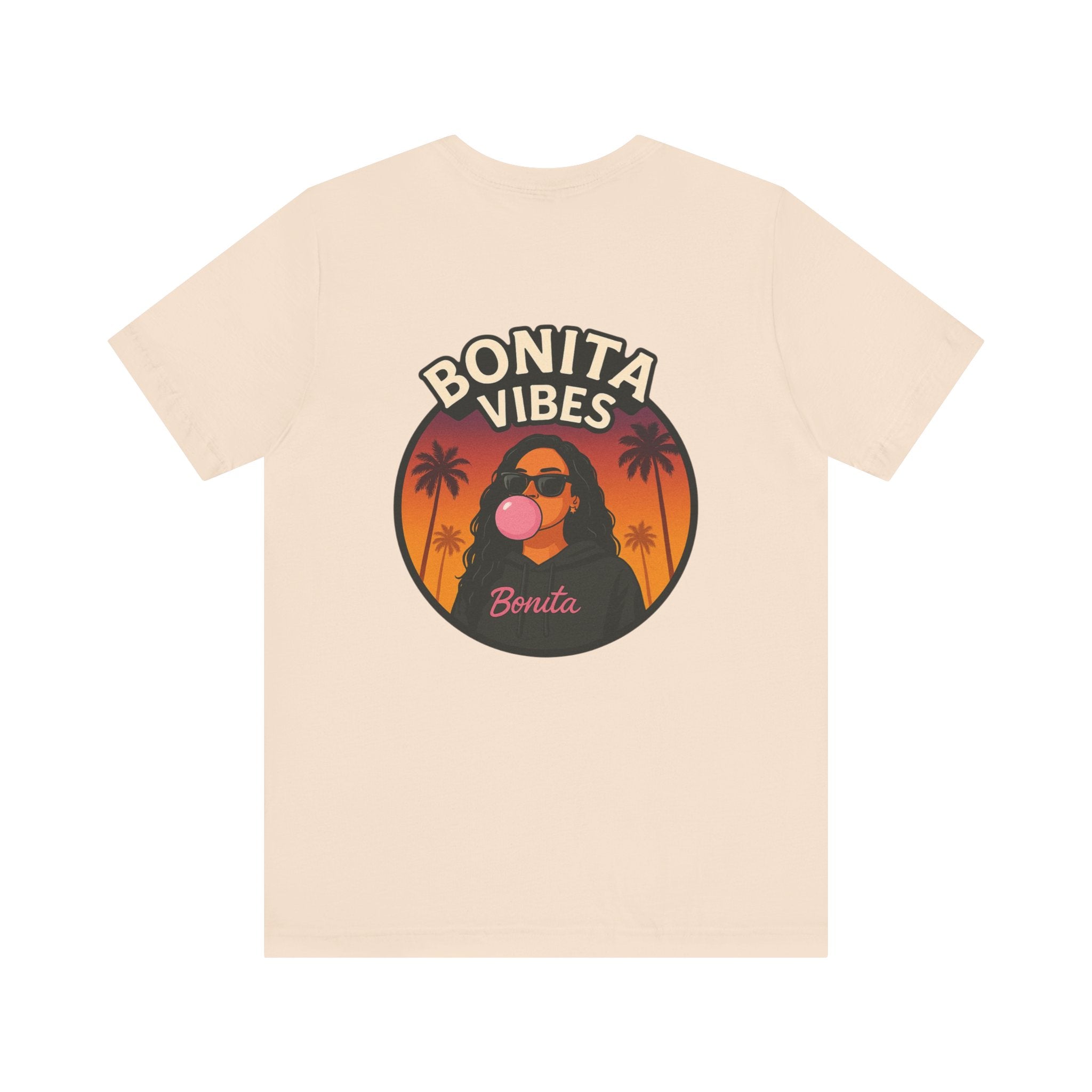 Bonita Vibes: Sunset Sway T-Shirt, Casual Wear, Gift for Beach Lovers, Trendy Graphic Tee, Fun Party Outfit