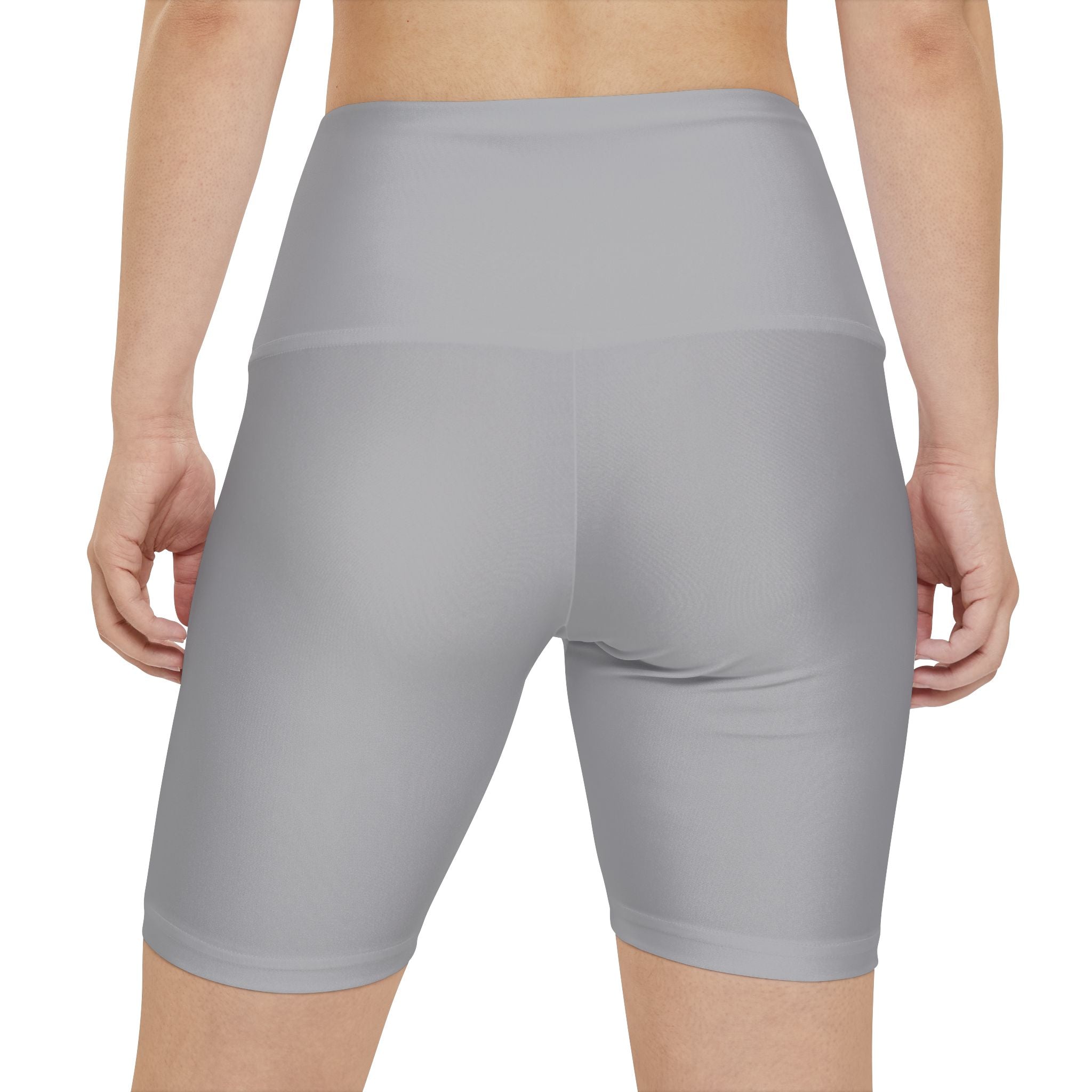 Bonita Vibes: BV Collection Women's Light Grey Workout Shorts | Comfortable Athletic Wear, Fitness Apparel, Gym Shorts, Summer Activewear, Casual Style