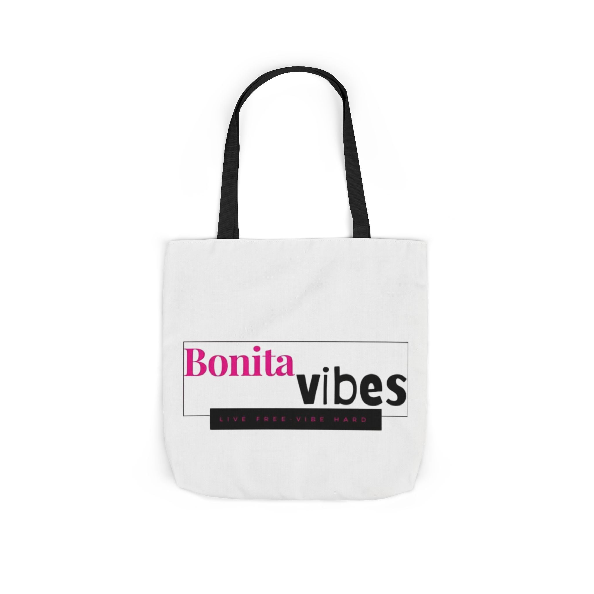 Bonita Vibes: VIBES UNLEASHED Tote Bag - Stylish Carry-All for Every Occasion, Eco-Friendly, Chic Shopper, Gift for Friends, Everyday Essentials