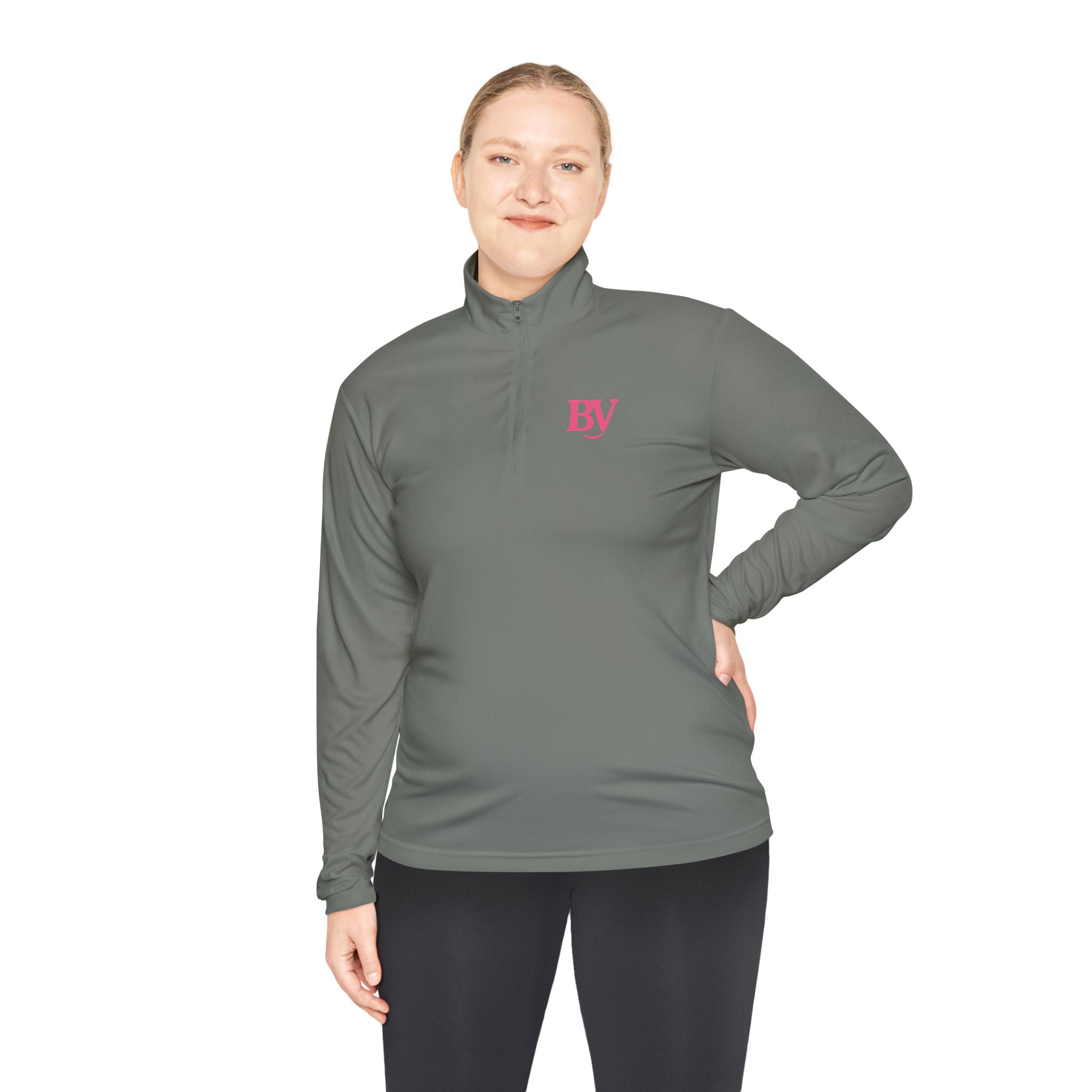Bonita Vibes: BV Collection Cozy and Stylish Quarter-Zip Pullover | Ideal for Casual Outings, Gifts, Sports Events, and Everyday Wear