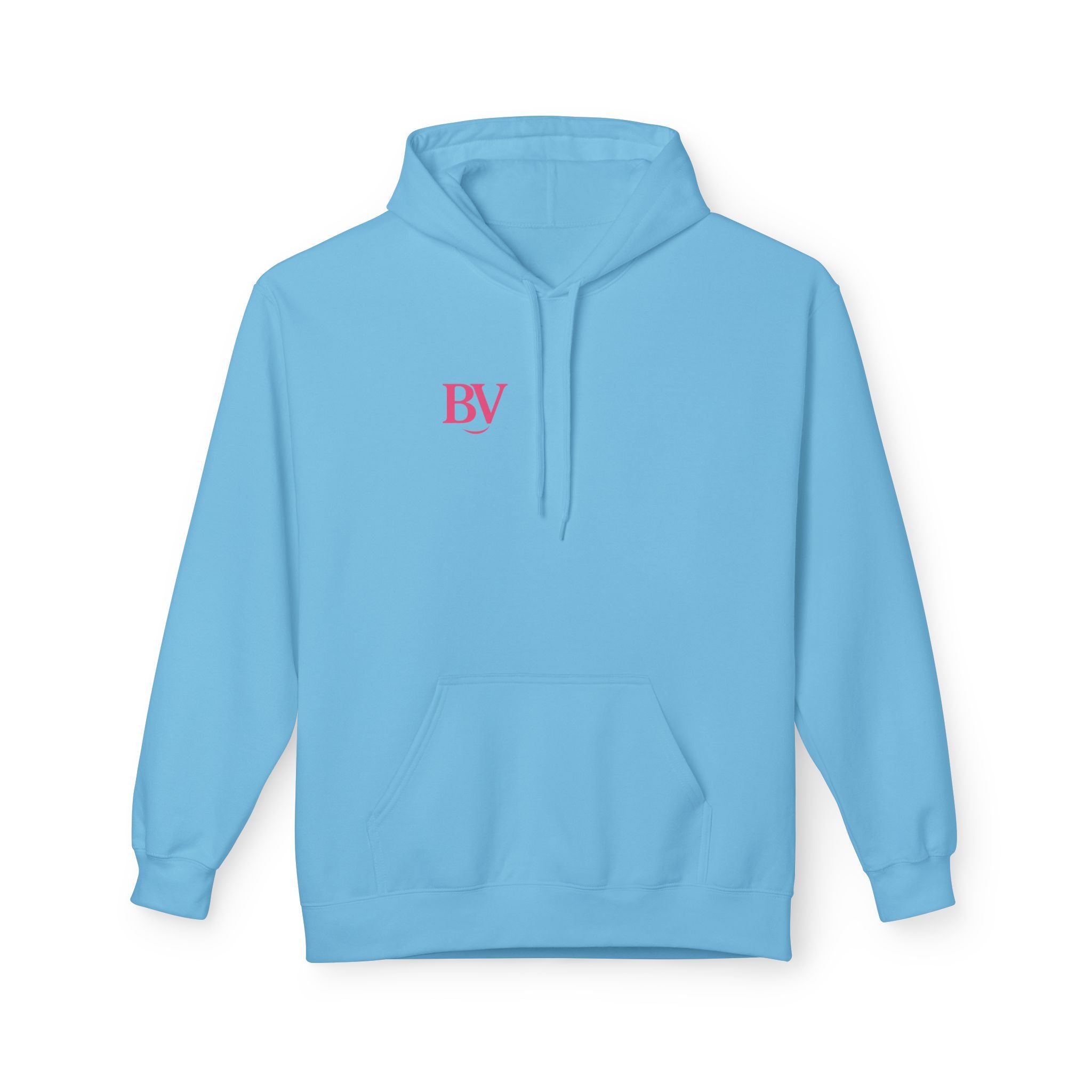 Bonita Vibes: BV Collection Fashion Fleece Hoodie, Casual Wear, Stylish Sweatshirt, Great Gift, Comfortable Layering