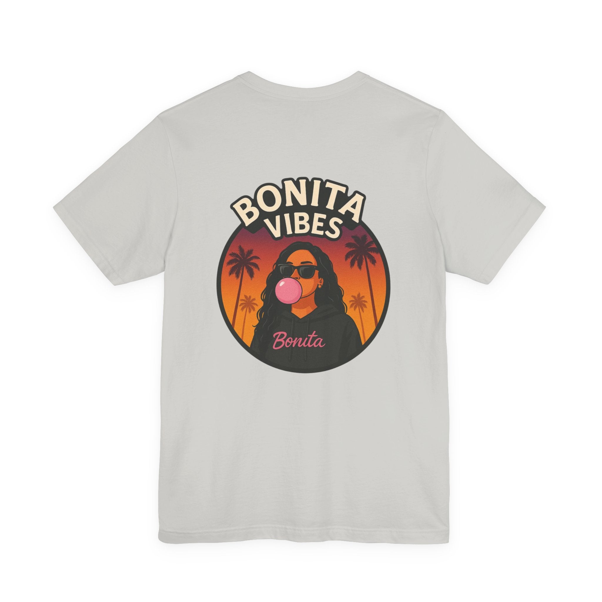Bonita Vibes: Sunset Sway T-Shirt, Casual Wear, Gift for Beach Lovers, Trendy Graphic Tee, Fun Party Outfit