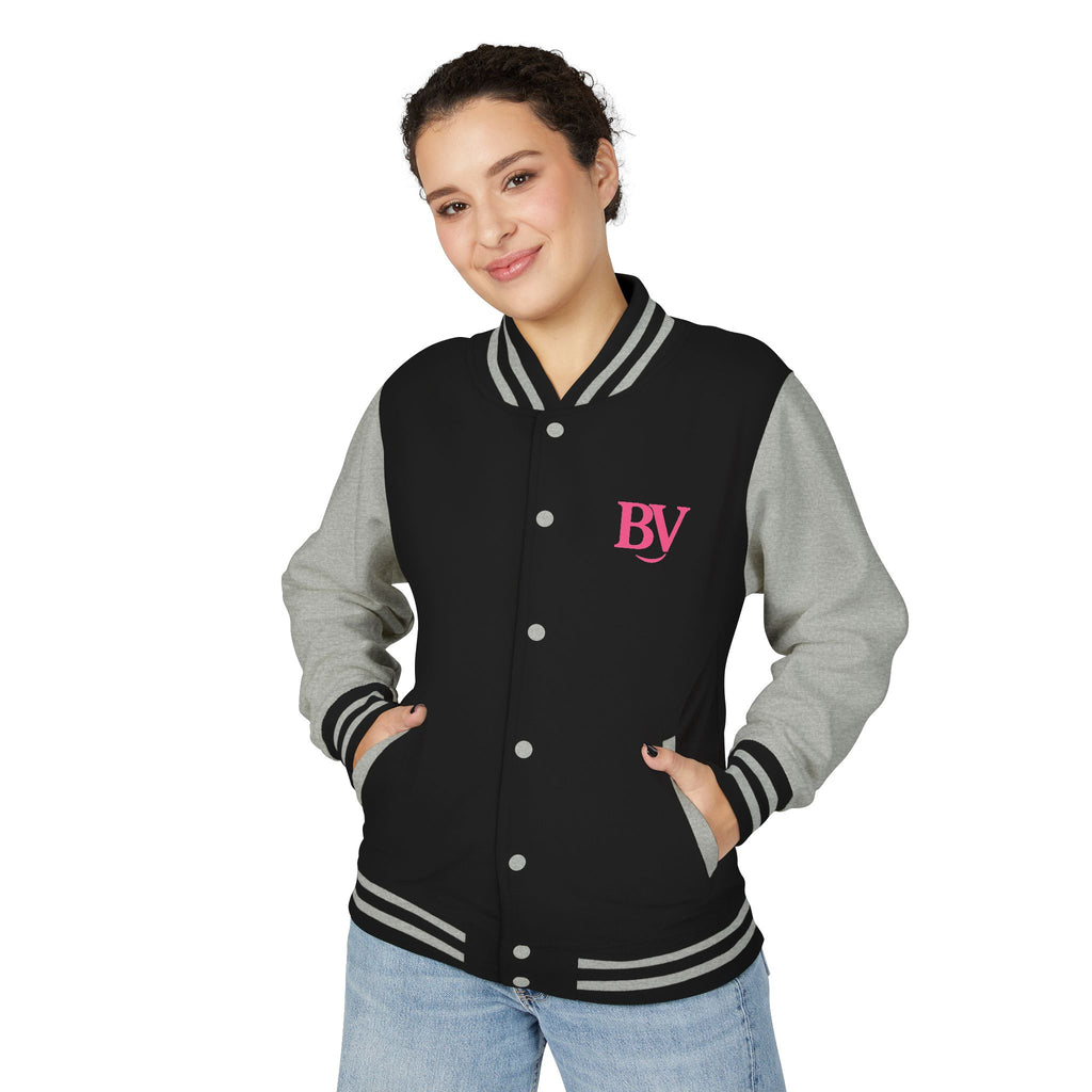 Bonita Vibes: BV Collection Letterman Jacket, Cozy Sports Jacket, College Style Jacket, Casual Wear, Trendy Outfit