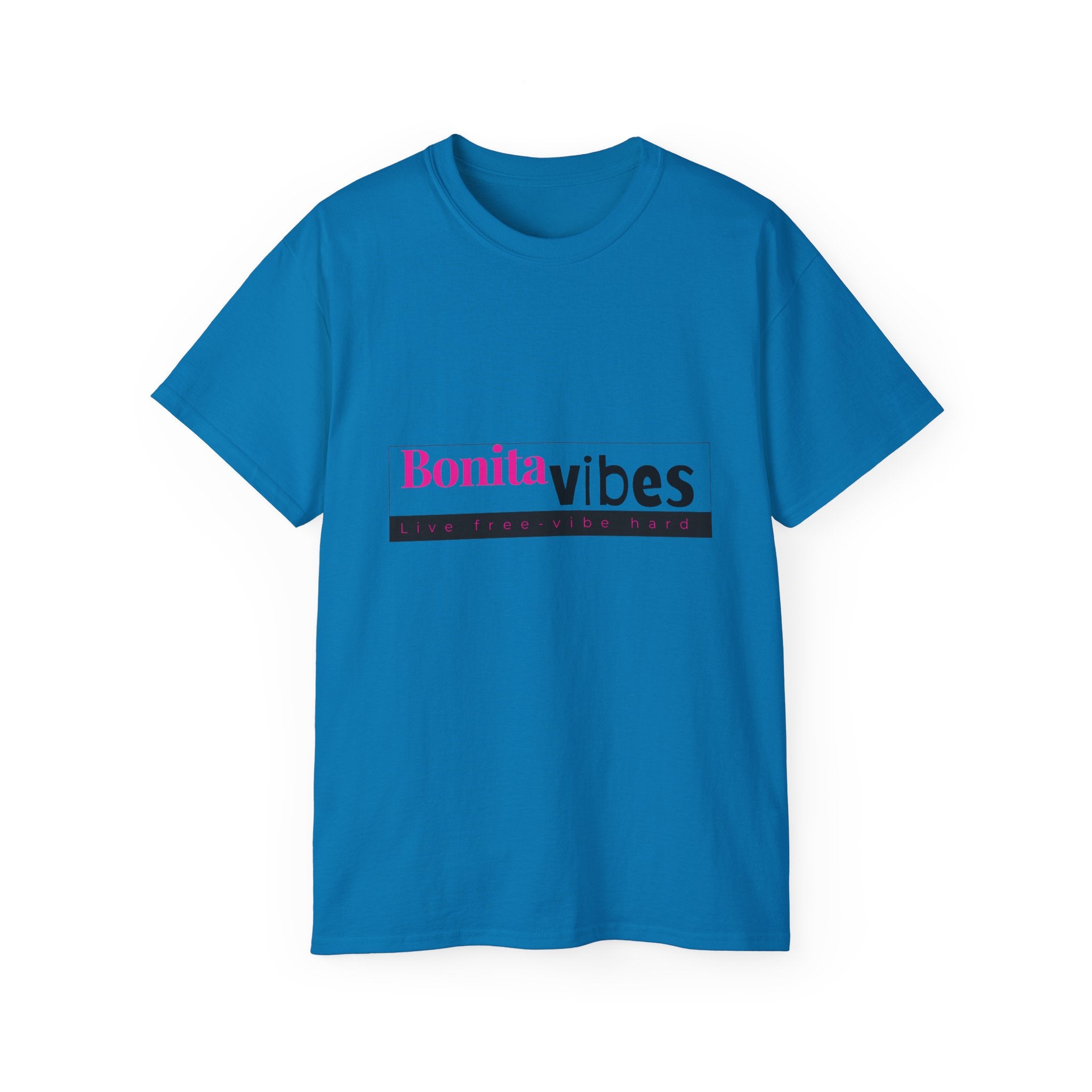 Bonita Vibes: VIBES UNLEASHED Ultra Cotton Tee, Casual T-Shirt, Gift for Her, Trendy Apparel, Summer Fashion, Fun Graphic Tee