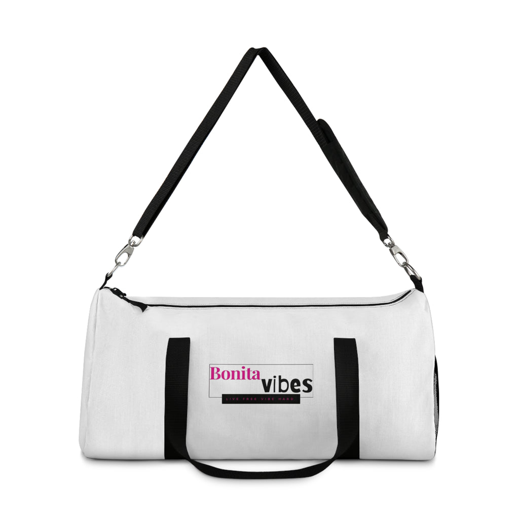 Bonita Vibes: VIBES UNLEASHED Duffel Bag - Perfect Travel Companion for Fitness, Weekend Getaways, Gym, and More - Stylish and Functional
