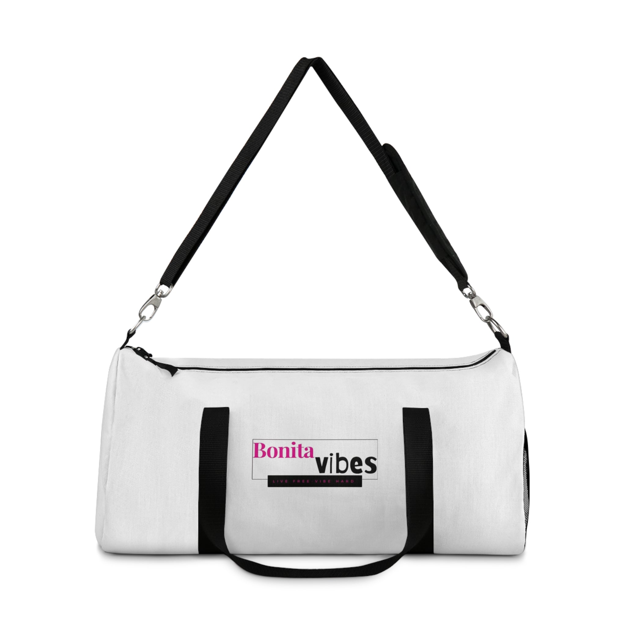 Bonita Vibes: VIBES UNLEASHED Duffel Bag - Perfect Travel Companion for Fitness, Weekend Getaways, Gym, and More - Stylish and Functional