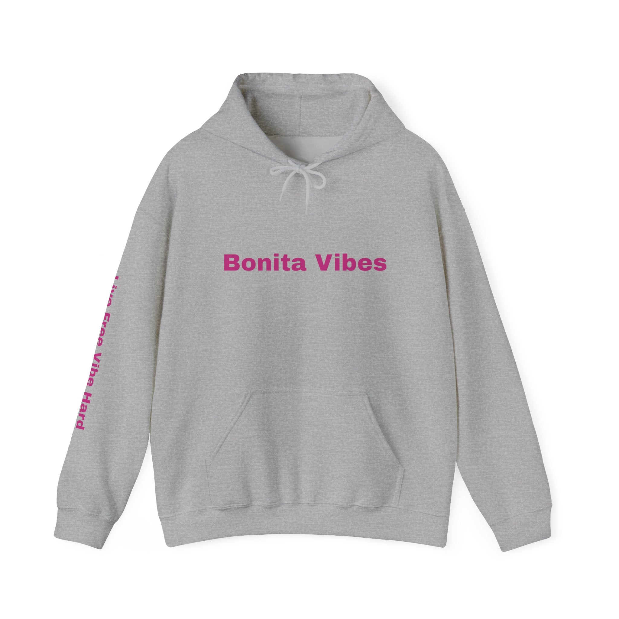 Bonita Vibes Hooded Sweatshirt | Cozy Woman's Pullover | Perfect for Casual Outings, Gifts, or Relaxing Days