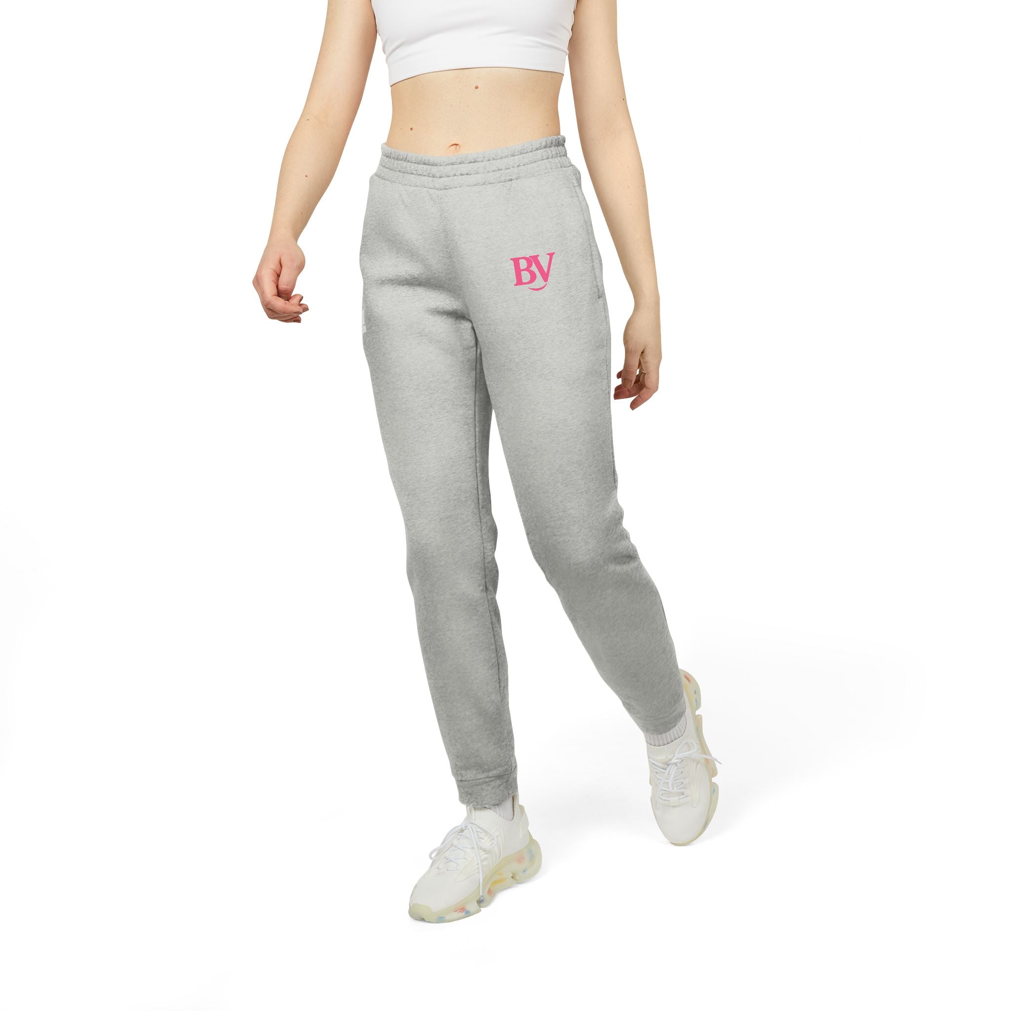 Bonita Vibes: BV Collection Adidas Fleece Joggers | Comfortable Lounge Pants, Athleisure Wear, Casual Outfit, Gift for Her,