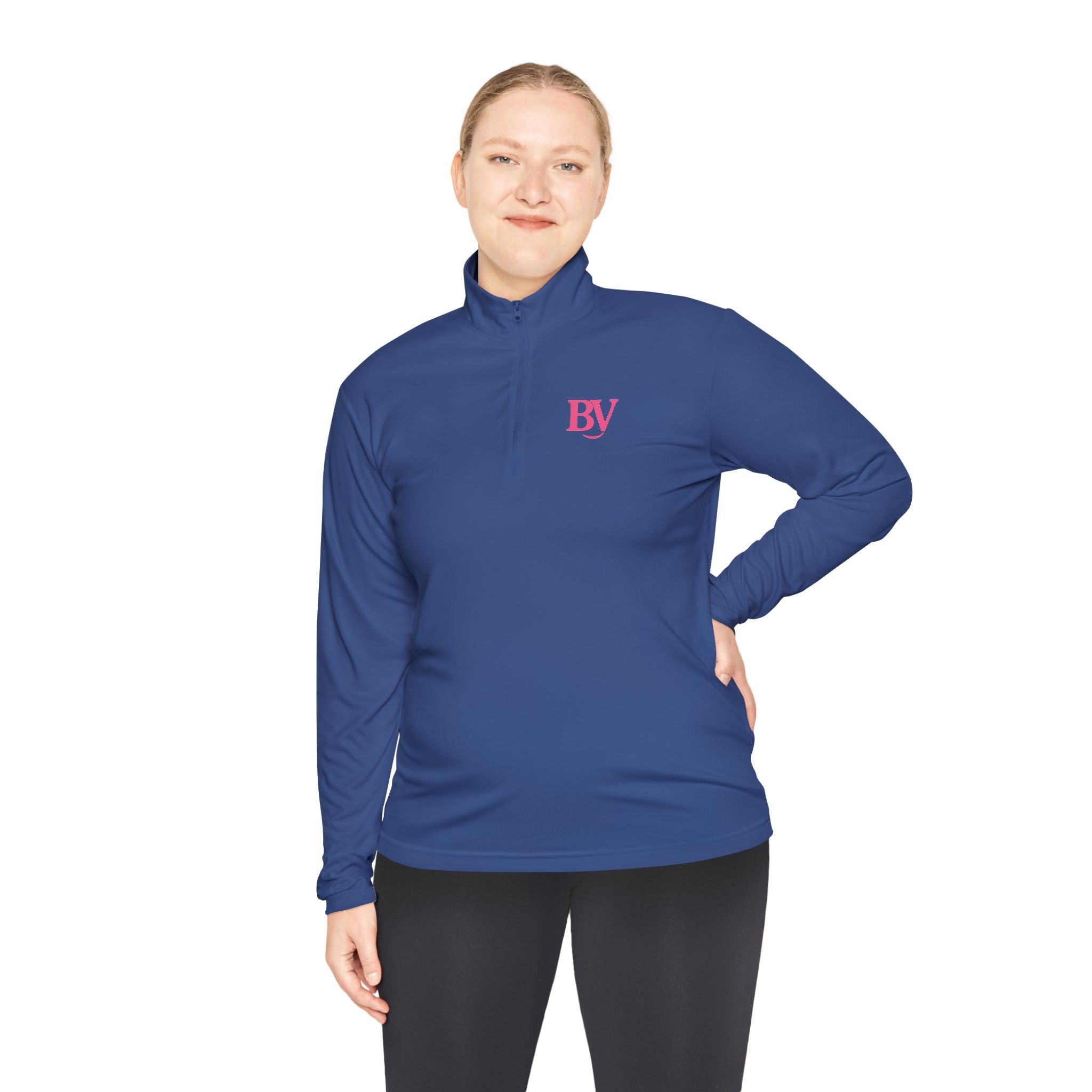 Bonita Vibes: BV Collection Cozy and Stylish Quarter-Zip Pullover | Ideal for Casual Outings, Gifts, Sports Events, and Everyday Wear