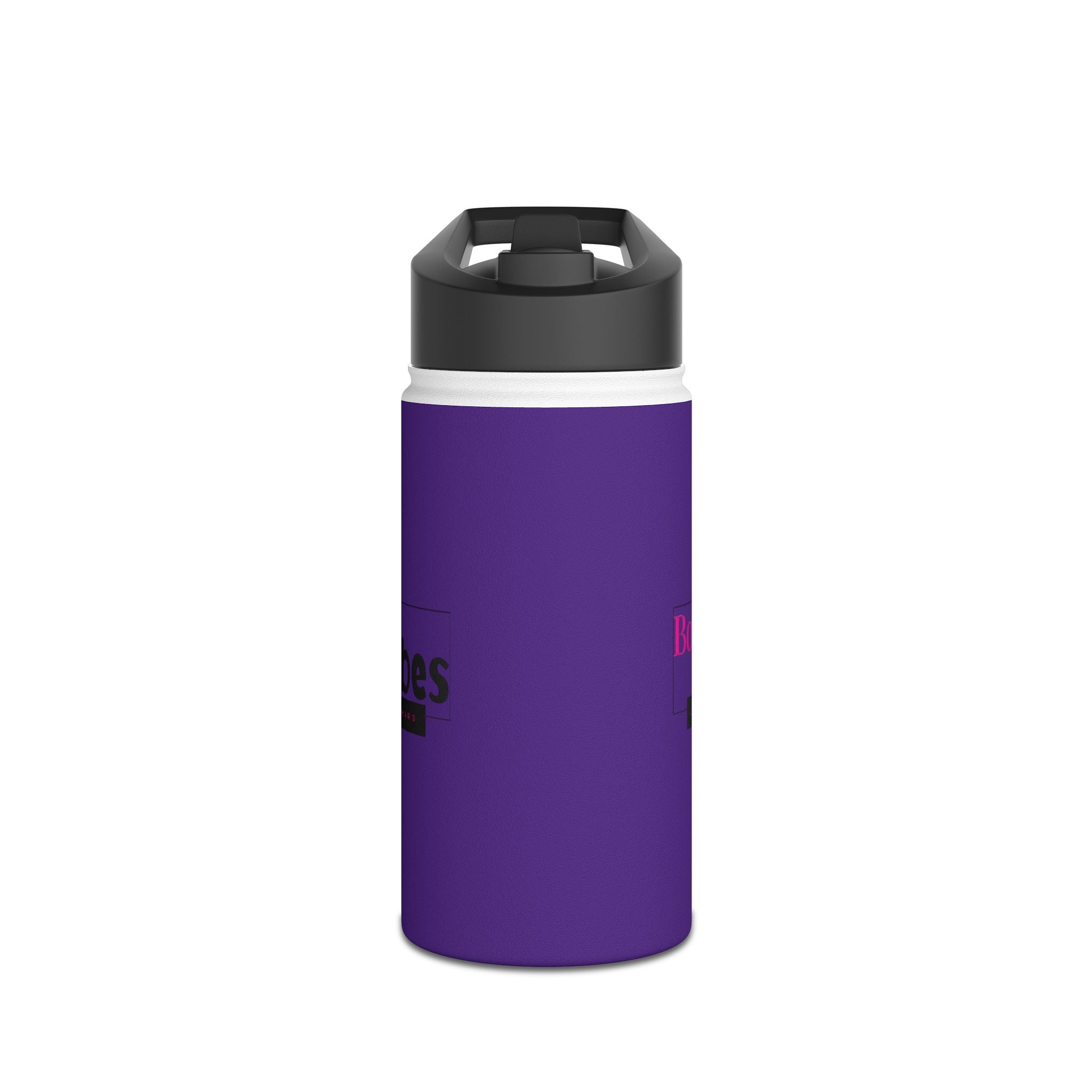 Bonita Vibes: VIBES UNLEASHED Stainless Steel Dark Purple Water Bottle - Motivational Drink Container for Fitness, Travel, and Gifting, Eco-Friendly Hydration Vessel, [...]