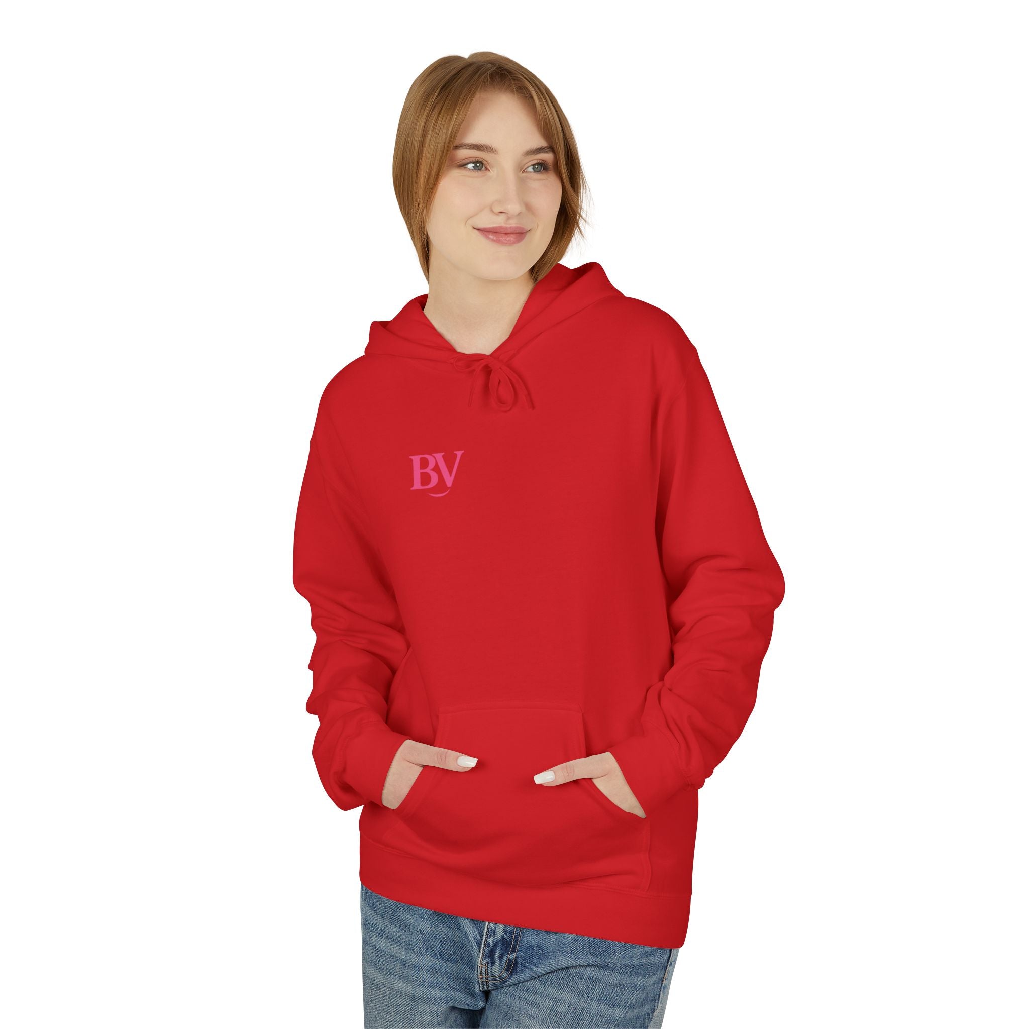 Bonita Vibes: BV Collection Fashion Fleece Hoodie, Casual Wear, Stylish Sweatshirt, Great Gift, Comfortable Layering