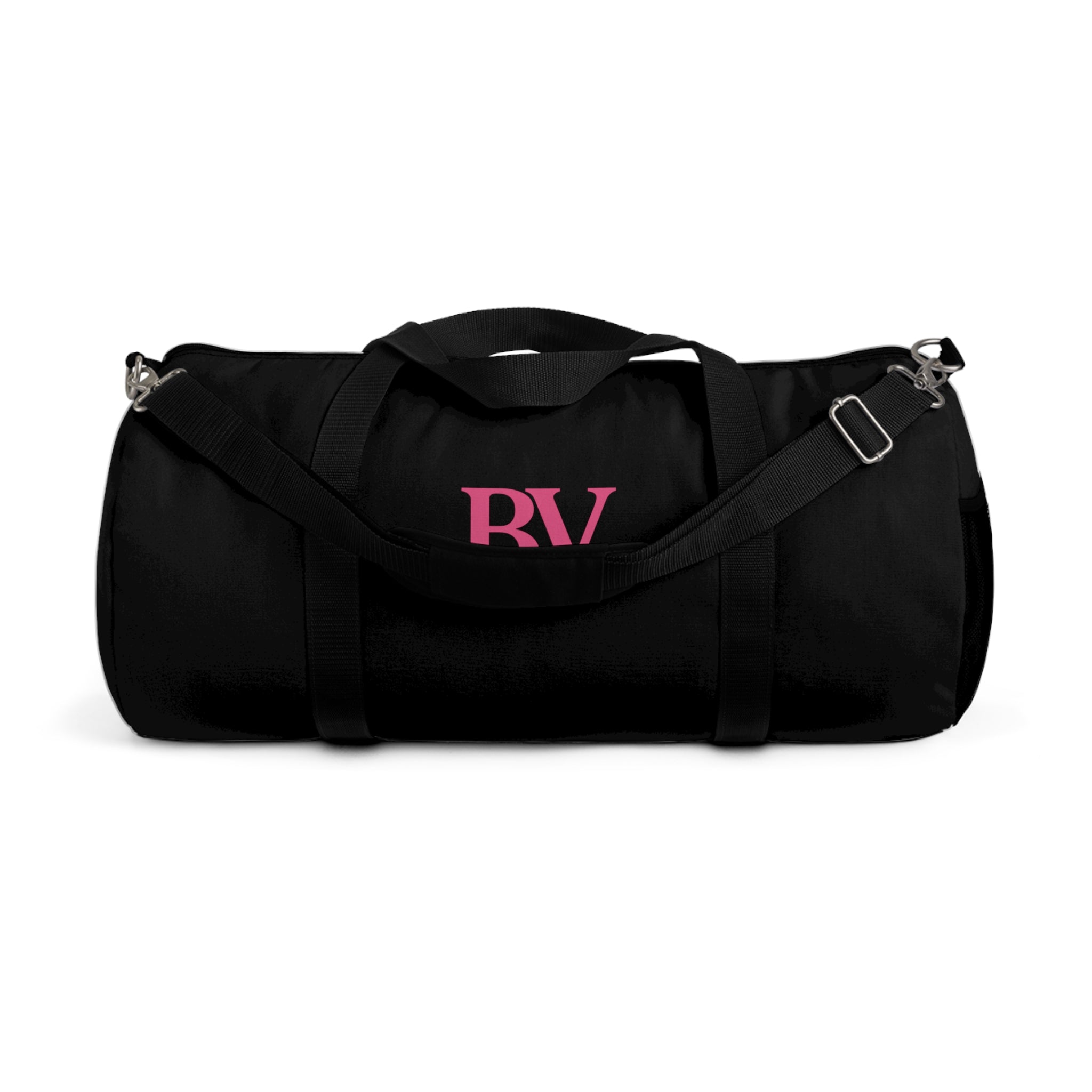 Bonita Vibes: BV Collection Black Duffel Bag - Perfect Travel Companion for Fitness, Weekend Getaways, Gym, and More - Stylish and Functional