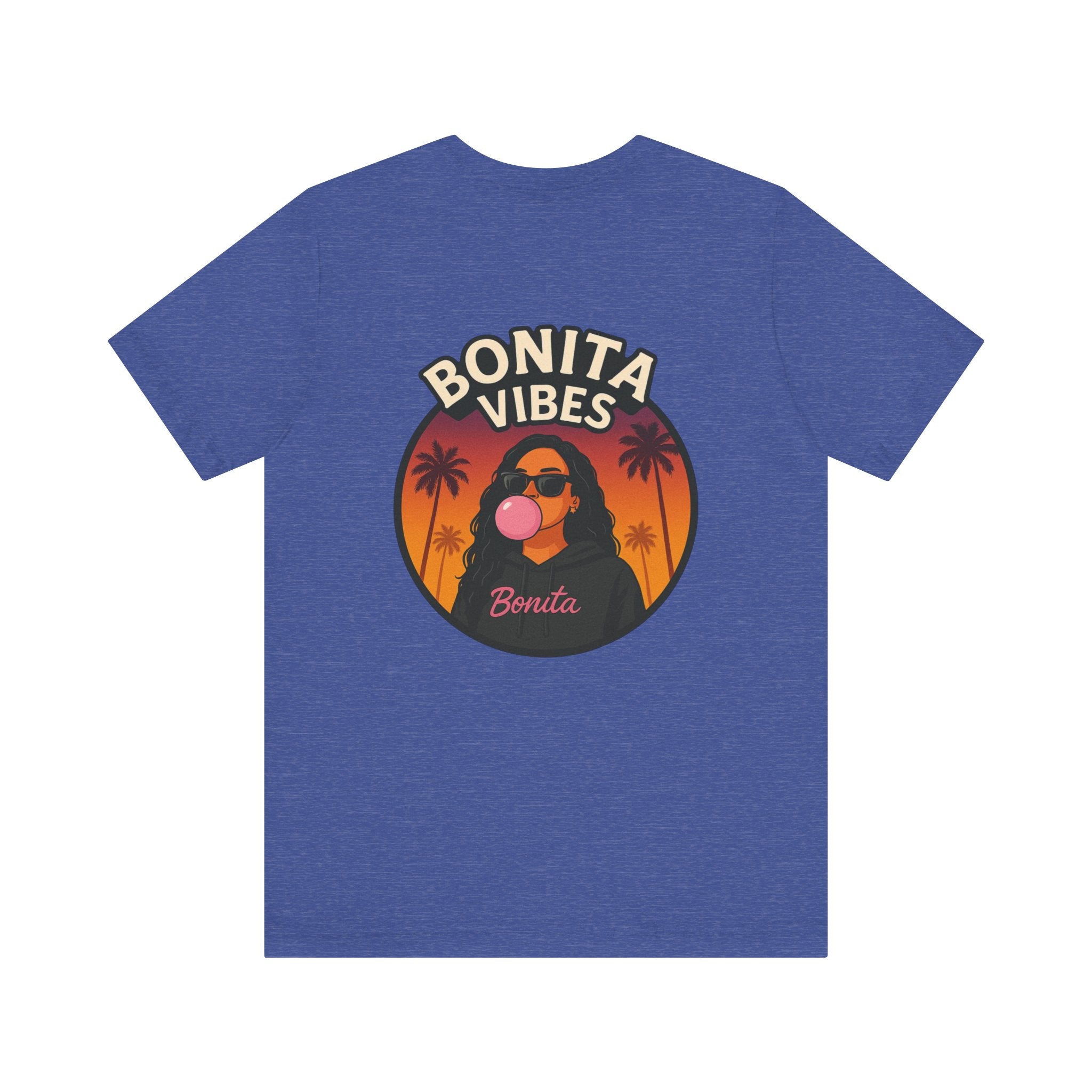 Bonita Vibes: Sunset Sway T-Shirt, Casual Wear, Gift for Beach Lovers, Trendy Graphic Tee, Fun Party Outfit