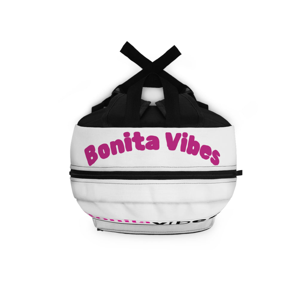 Bonita Vibes: VIBES UNLEASHED White Backpack