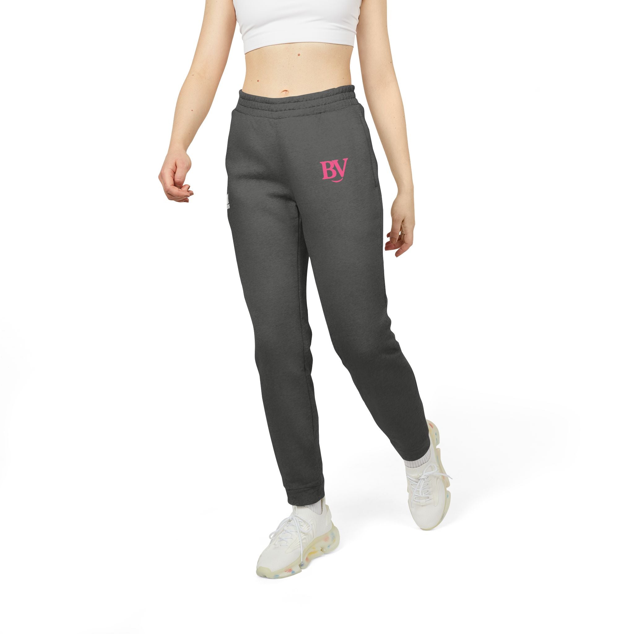 Bonita Vibes: BV Collection Adidas Fleece Joggers | Comfortable Lounge Pants, Athleisure Wear, Casual Outfit, Gift for Her,