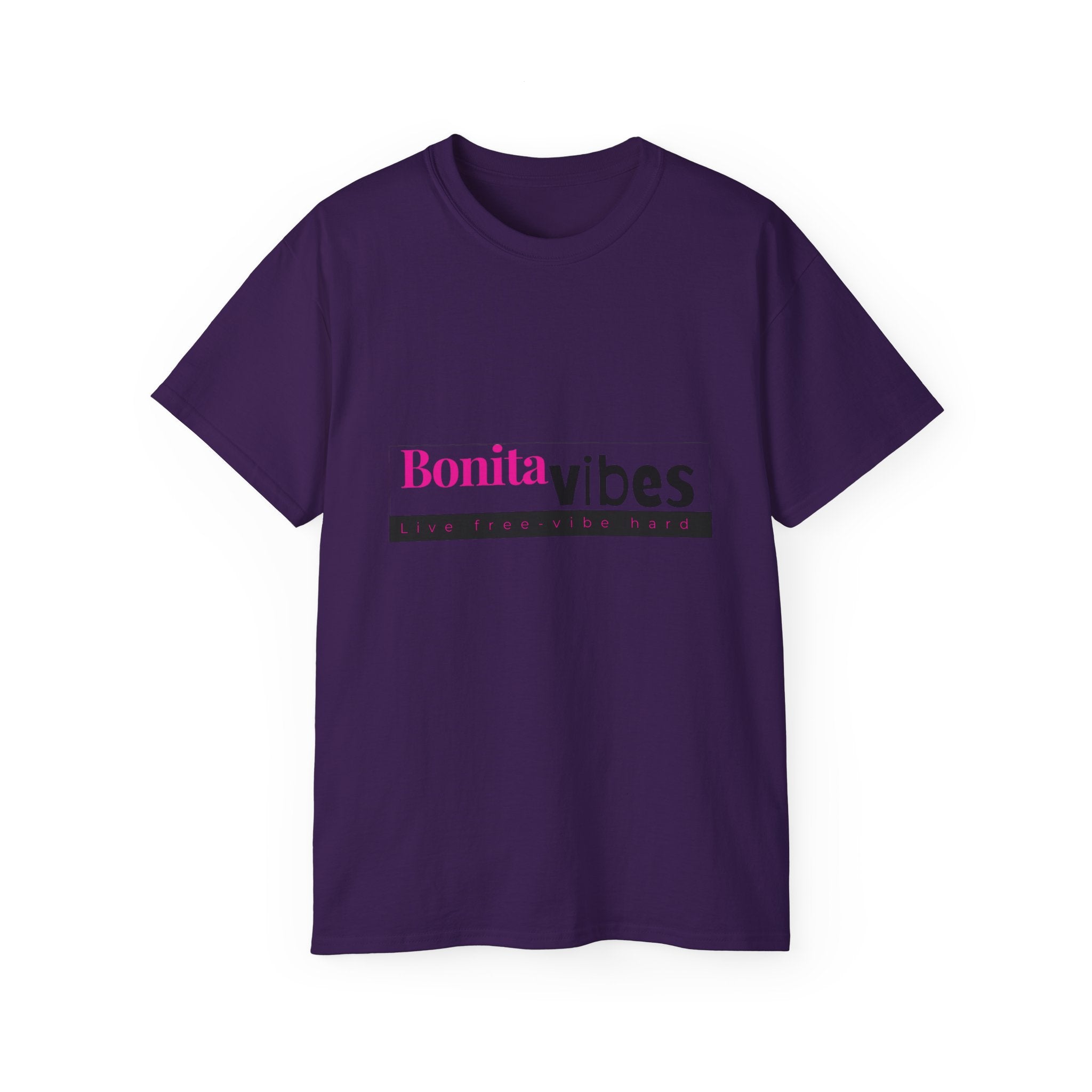 Bonita Vibes: VIBES UNLEASHED Ultra Cotton Tee, Casual T-Shirt, Gift for Her, Trendy Apparel, Summer Fashion, Fun Graphic Tee