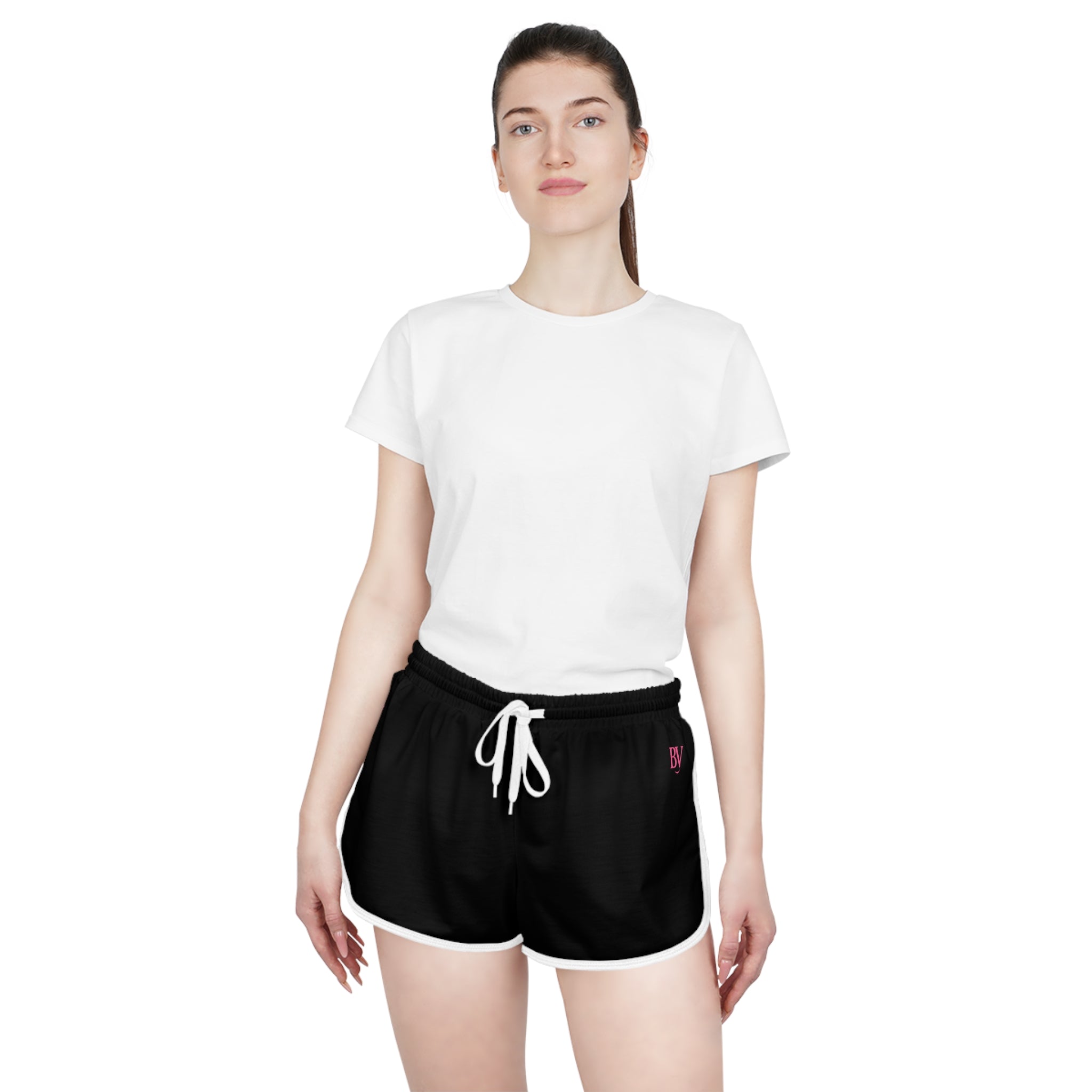 Bonita Vibes: BV Collection Women's Black Relaxed Shorts - Perfect for Summer Outings, Lounging, Beach Days, Travel, and Active Lifestyle
