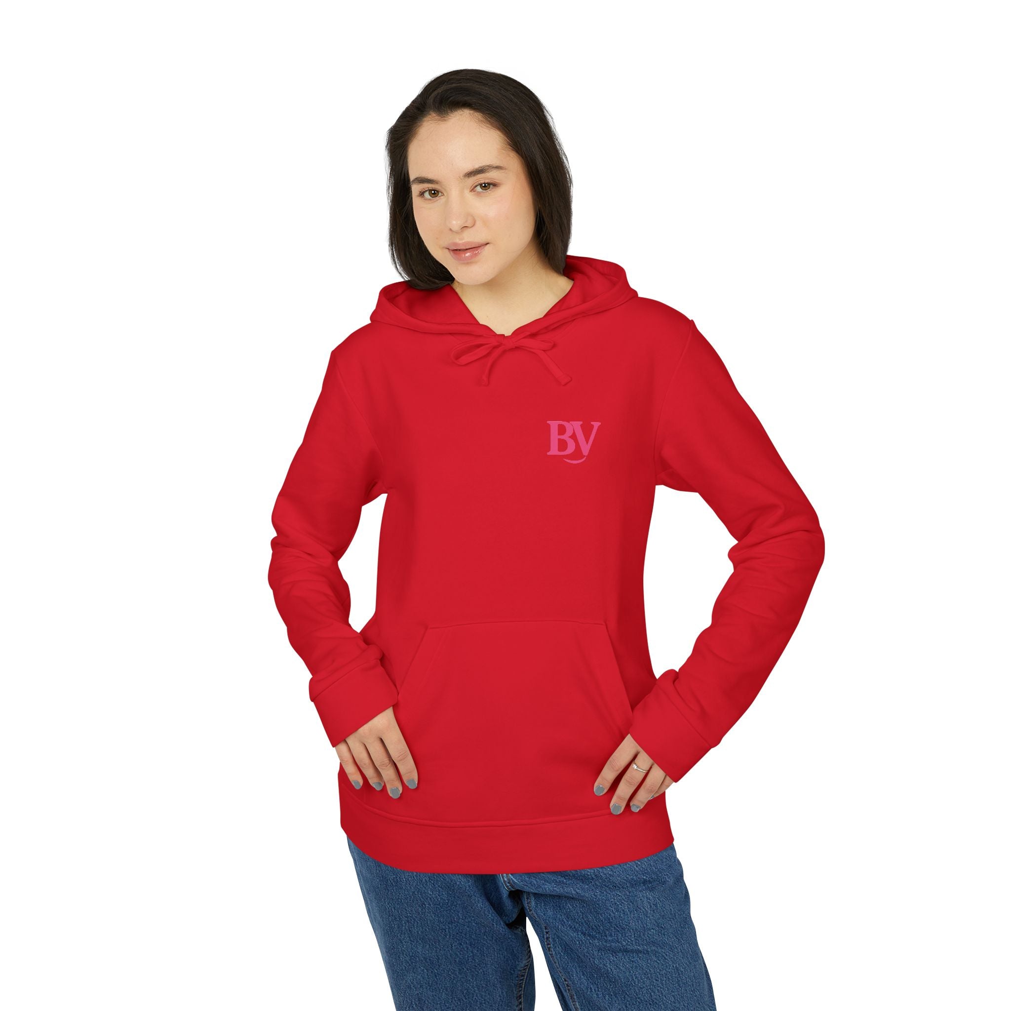 Bonita Vibes: BV Collection Fleece Hoodie with Stylish Logo, Casual Wear, Athleisure, Perfect for Fall and Winter