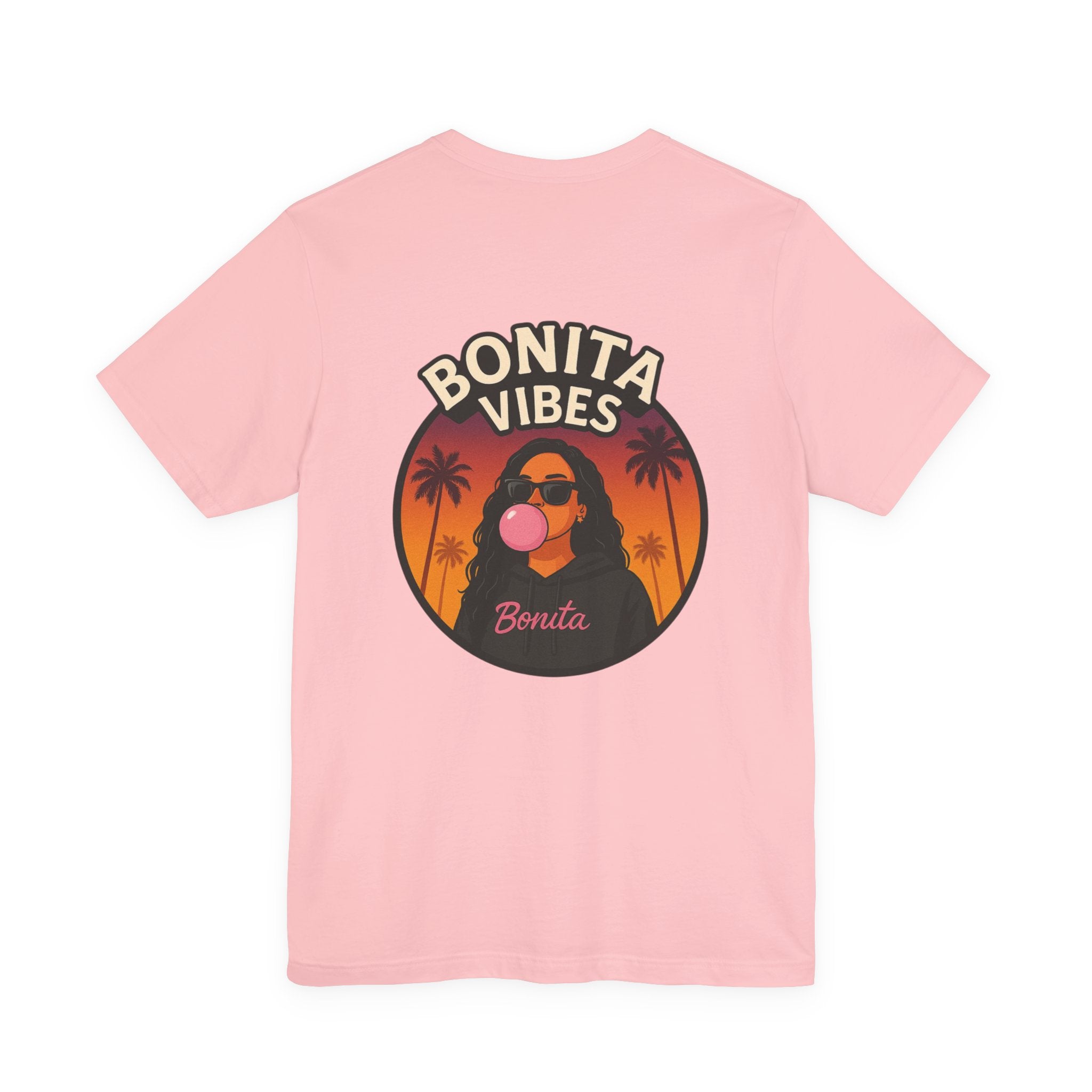 Bonita Vibes: Sunset Sway T-Shirt, Casual Wear, Gift for Beach Lovers, Trendy Graphic Tee, Fun Party Outfit