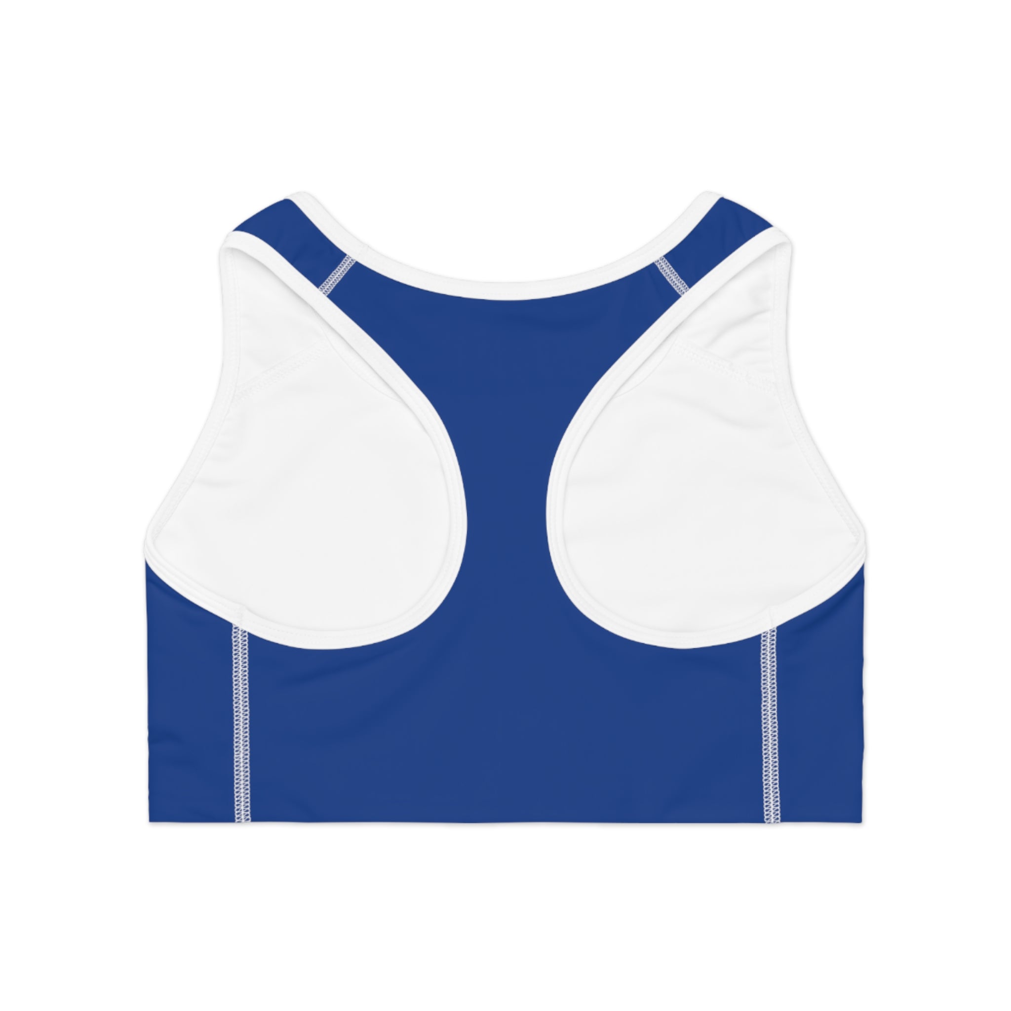 Bonita Vibes: BV Collection Stylish Blue Sports Bra for Active Women, Comfortable Workout Wear, Fitness Gift, Travel Ready, Adjustable Athletic Top