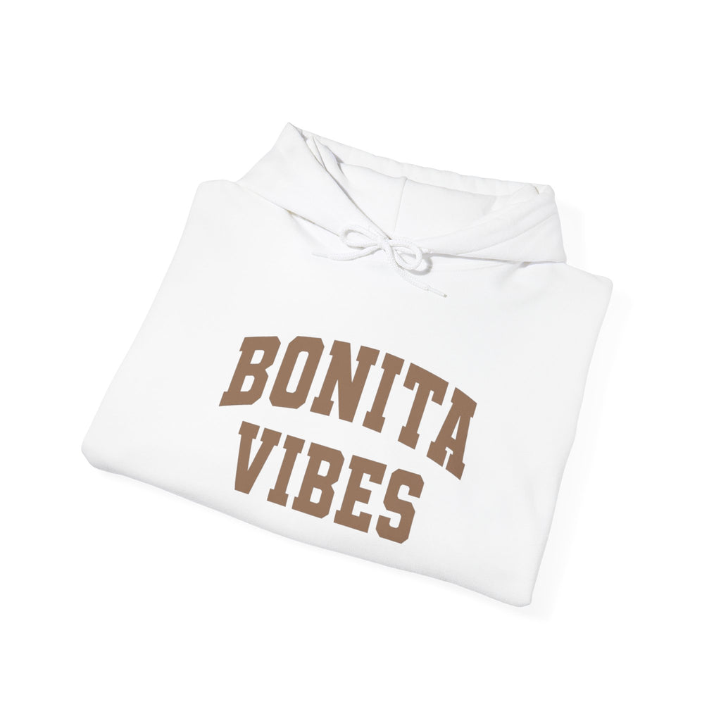 Hoodie — Bonita Vibes Minimal Graphic Pullover