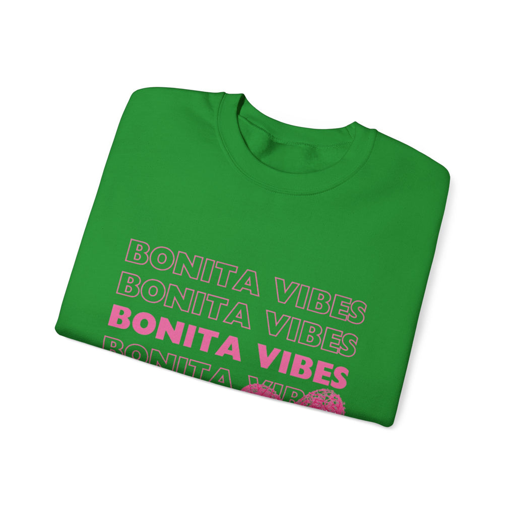 Bonita Vibes: SweetHearted Vibes Lightweight Crewneck Sweatshirt