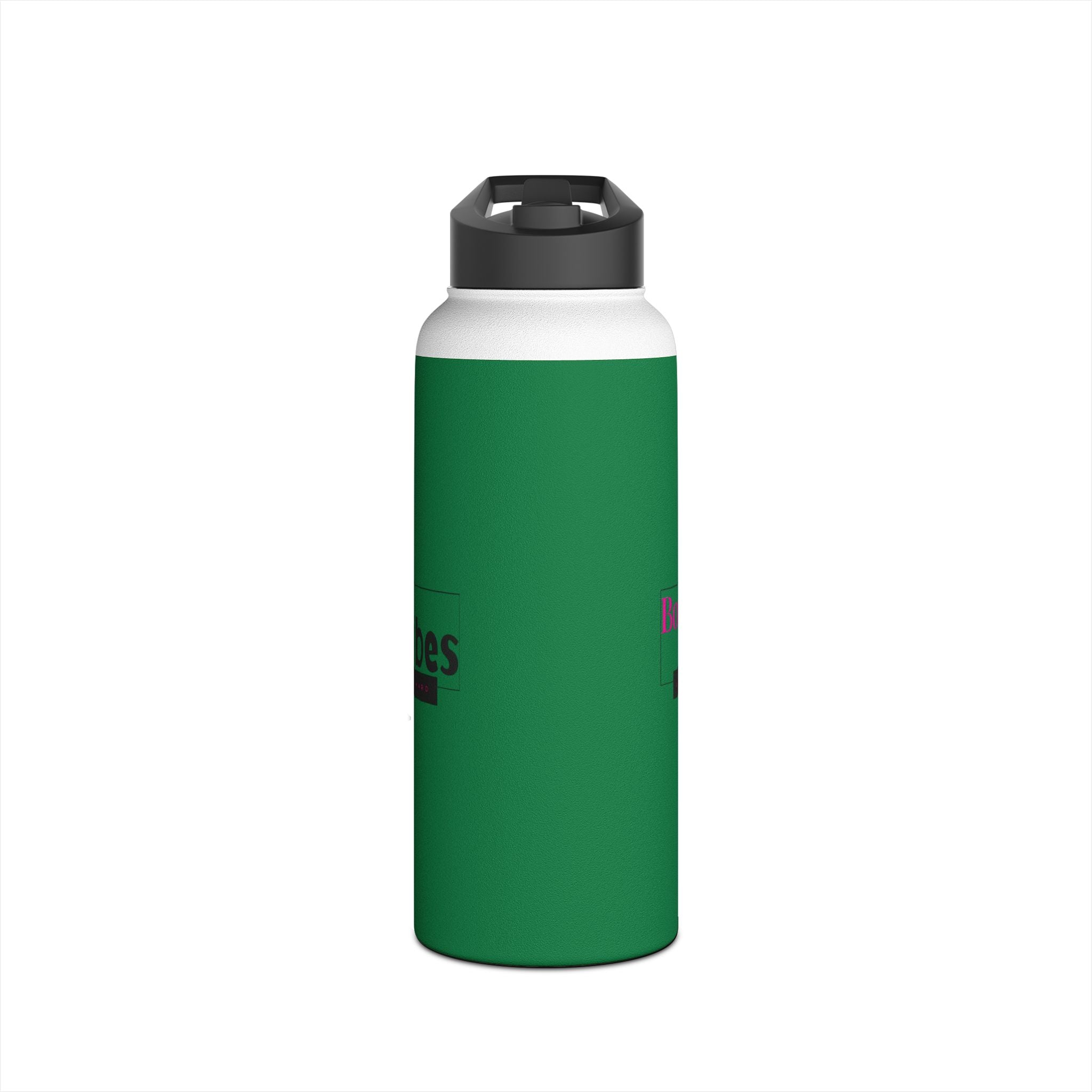 Bonita Vibes: VIBES UNLEASHED Stainless Steel Dark Green Water Bottle - Motivational Drink Container for Fitness, Travel, and Gifting, Eco-Friendly Hydration Vessel, [...]