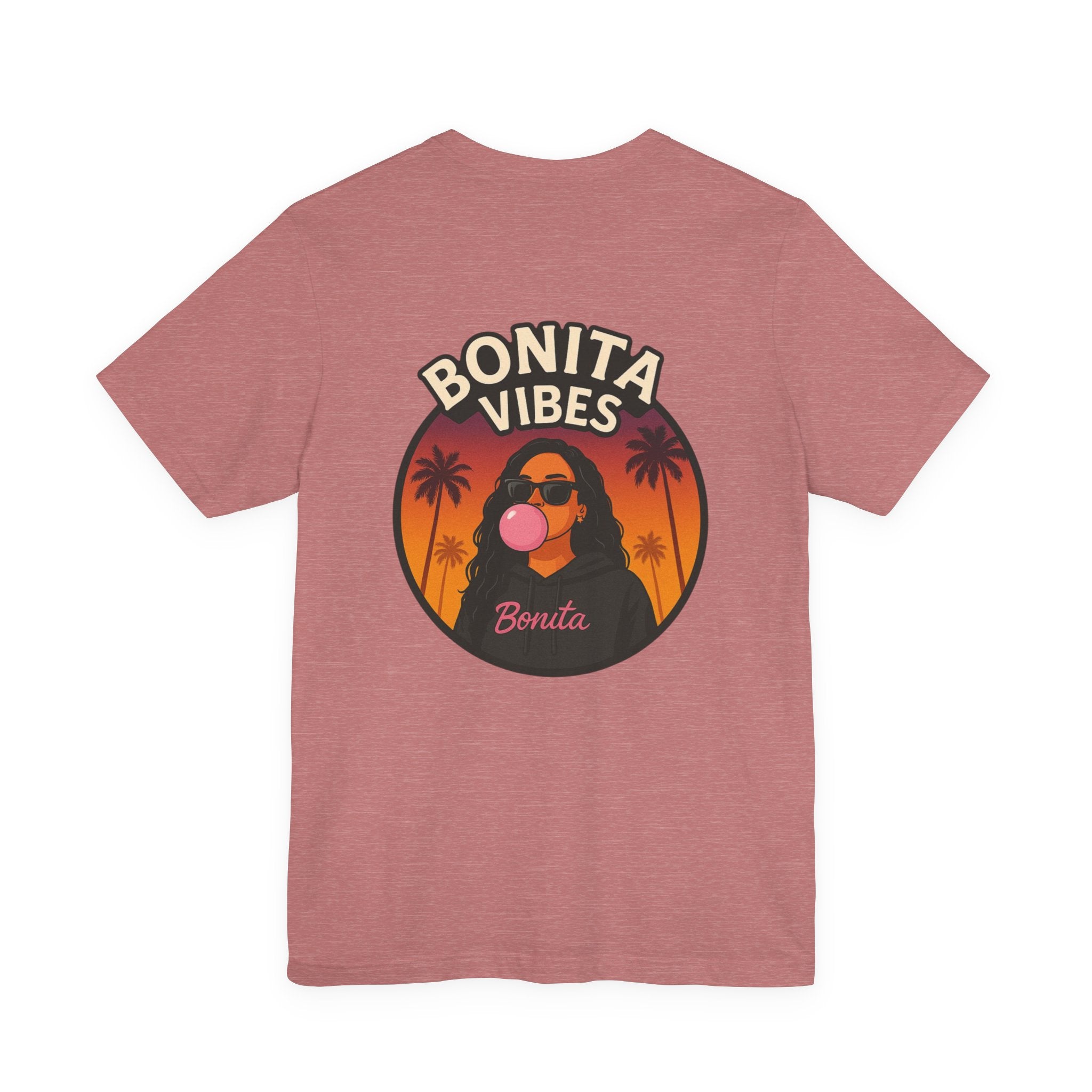 Bonita Vibes: Sunset Sway T-Shirt, Casual Wear, Gift for Beach Lovers, Trendy Graphic Tee, Fun Party Outfit