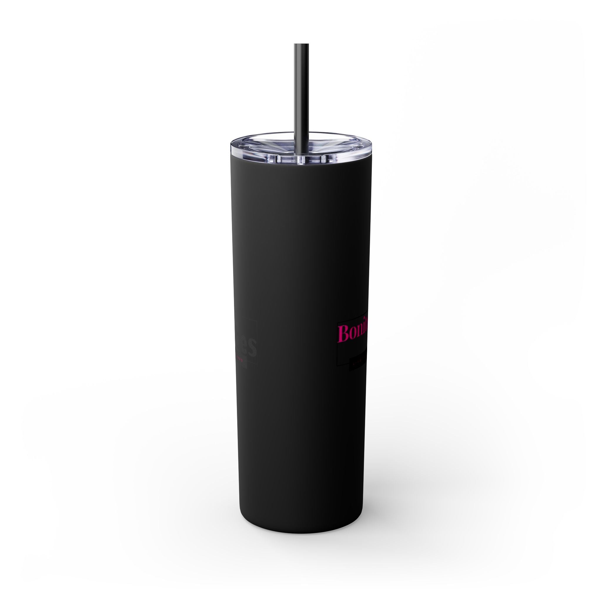 Bonita Vibes: VIBES UNLEASHED Stylish Skinny Tumbler, Perfect for Daily Hydration, Gifts, Home Office, Travel Mug, Summer Fun, Eco-Friendly Drinkware