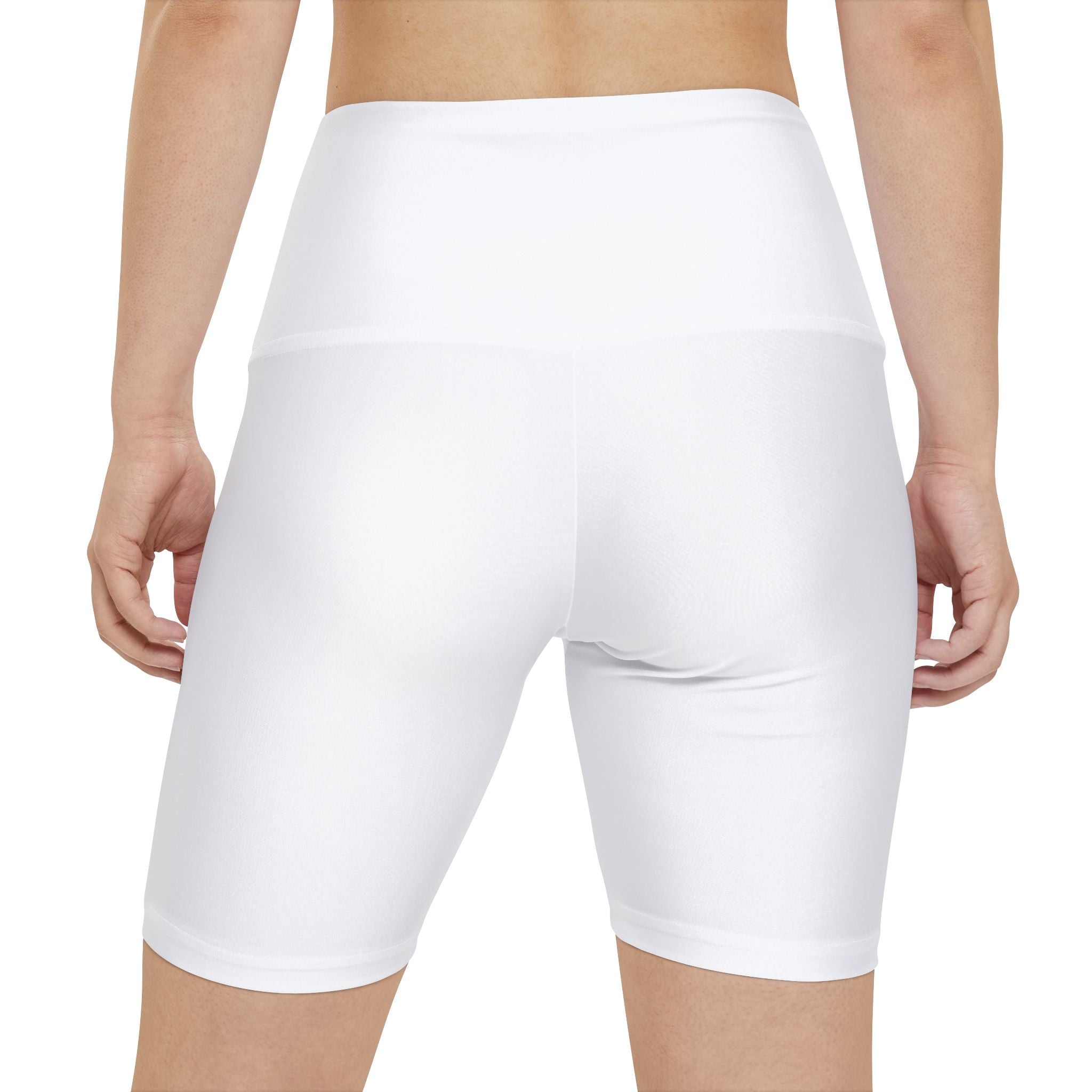 Bonita Vibes: BV Collection Women's White Workout Shorts | Comfortable Athletic Wear, Fitness Apparel, Gym Shorts, Summer Activewear, Casual Style