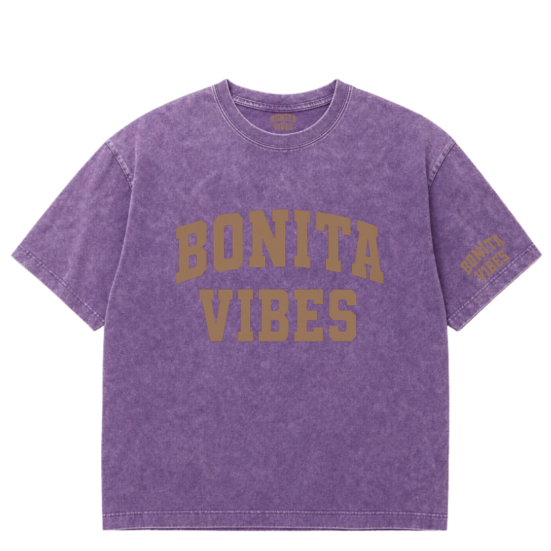Bonita Vibes University Golden Tee