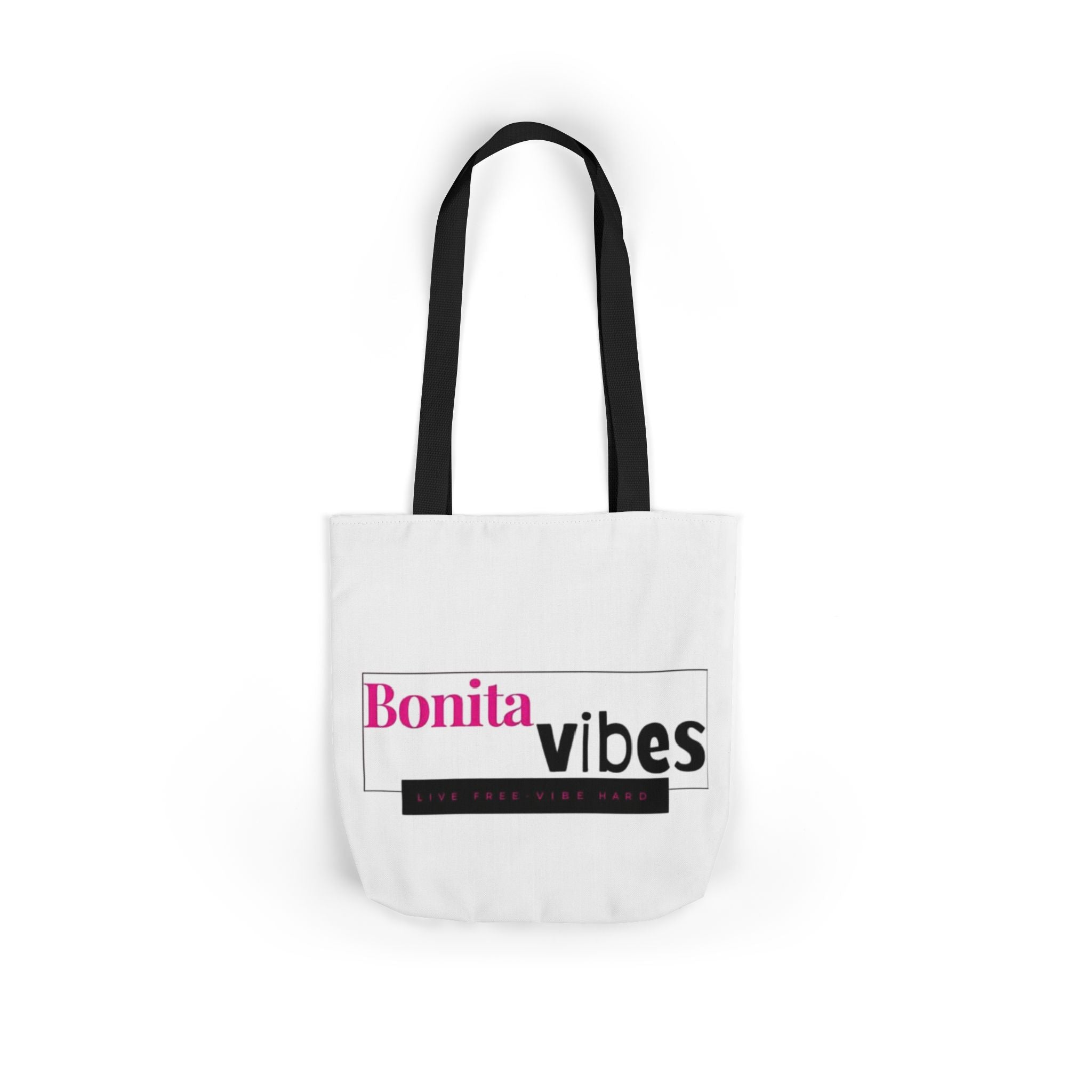 Bonita Vibes: VIBES UNLEASHED Tote Bag - Stylish Carry-All for Every Occasion, Eco-Friendly, Chic Shopper, Gift for Friends, Everyday Essentials
