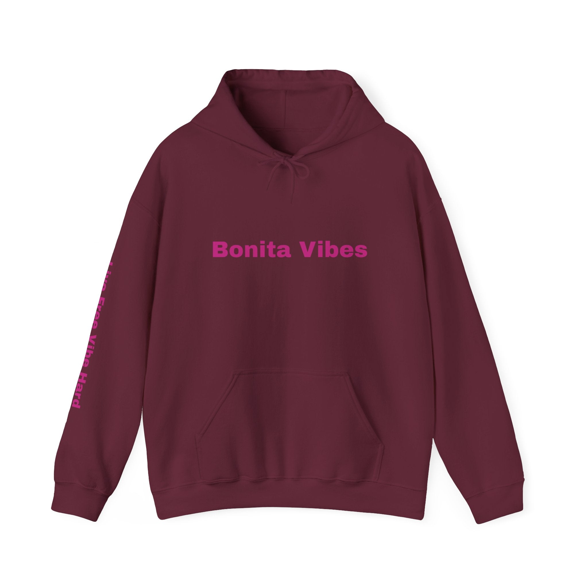 Bonita Vibes Hooded Sweatshirt | Cozy Woman's Pullover | Perfect for Casual Outings, Gifts, or Relaxing Days