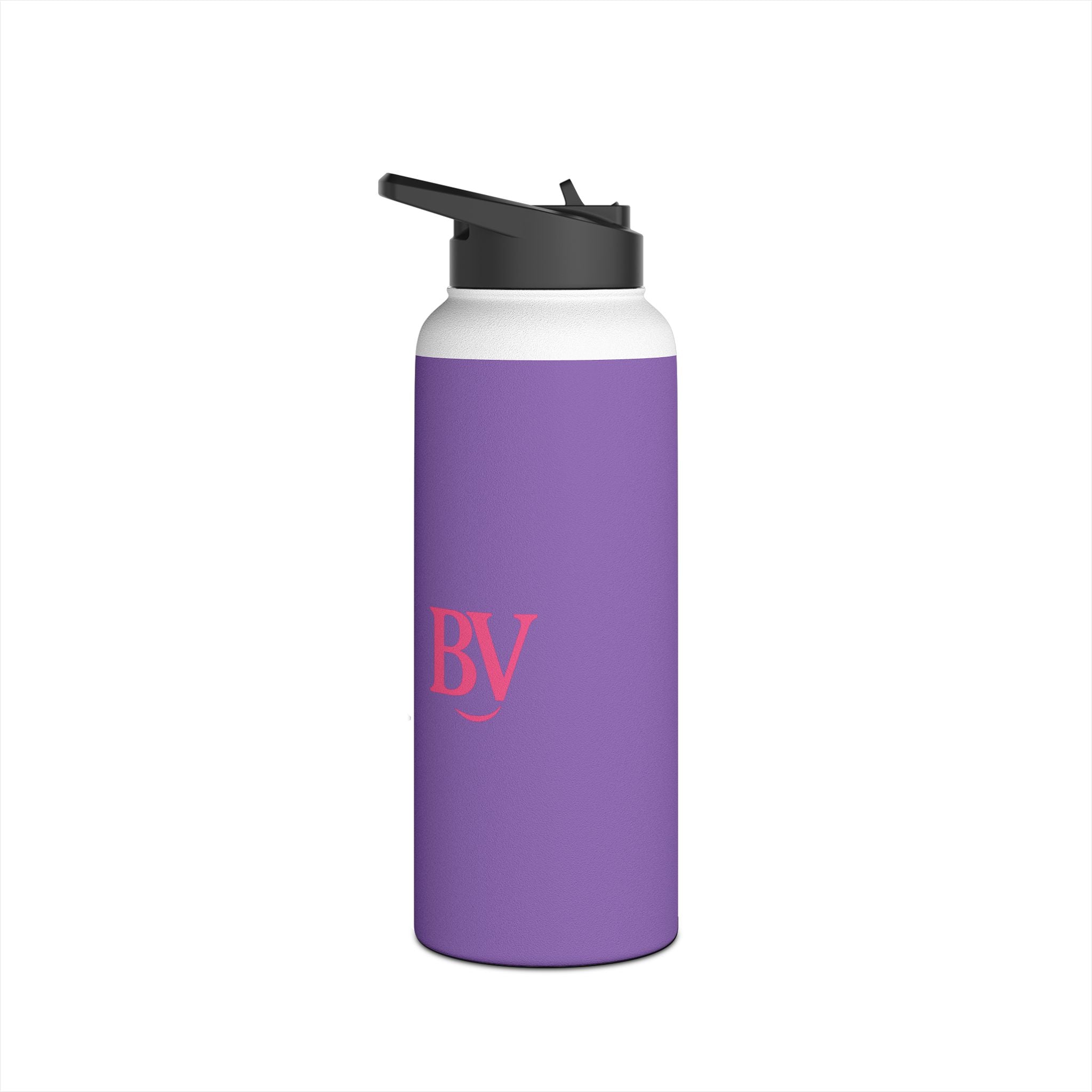 Bonita Vibes: BV Collection Stainless Steel Purple Water Bottle, Drinkware for Everyday Adventures, Fitness, Gifts, Eco-Friendly Product