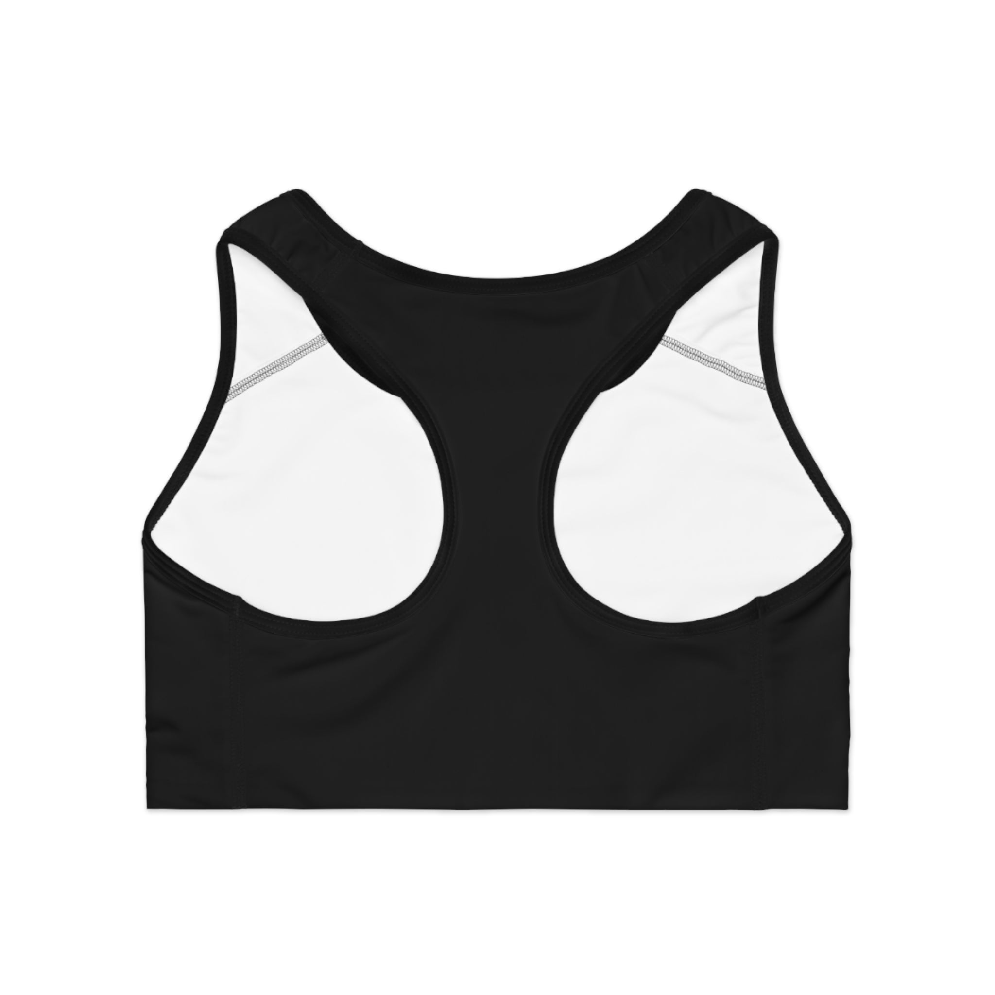 Bonita Vibes: BV Collection Stylish Black Sports Bra for Active Women, Comfortable Workout Wear, Fitness Gift, Travel Ready, Adjustable Athletic Top