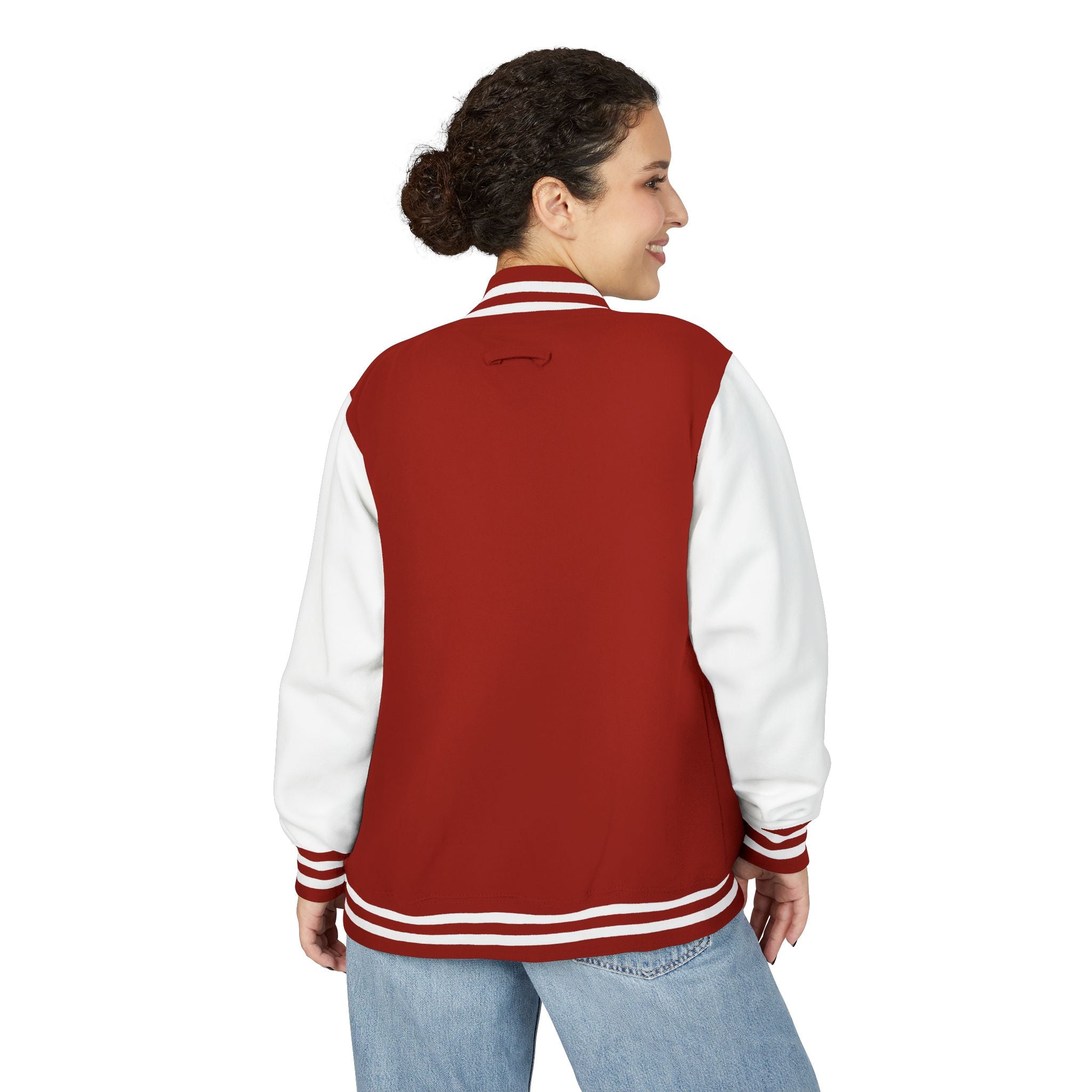 Bonita Vibes: BV Collection Letterman Jacket, Cozy Sports Jacket, College Style Jacket, Casual Wear, Trendy Outfit