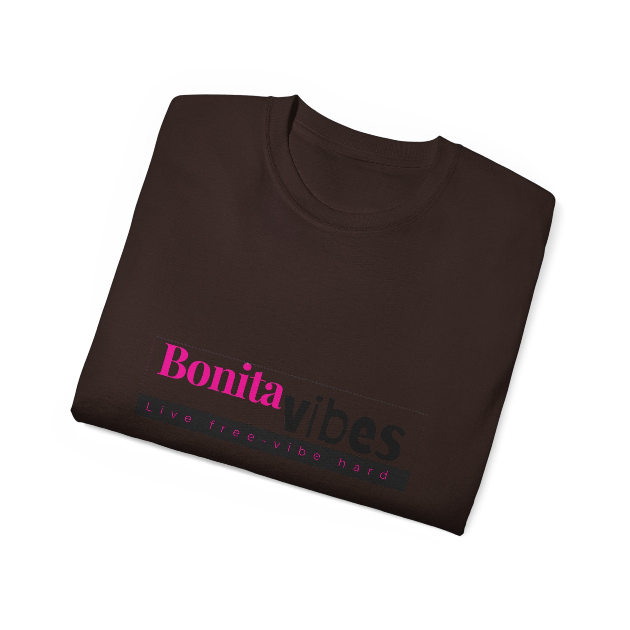 Bonita Vibes: VIBES UNLEASHED Ultra Cotton Tee, Casual T-Shirt, Gift for Her, Trendy Apparel, Summer Fashion, Fun Graphic Tee