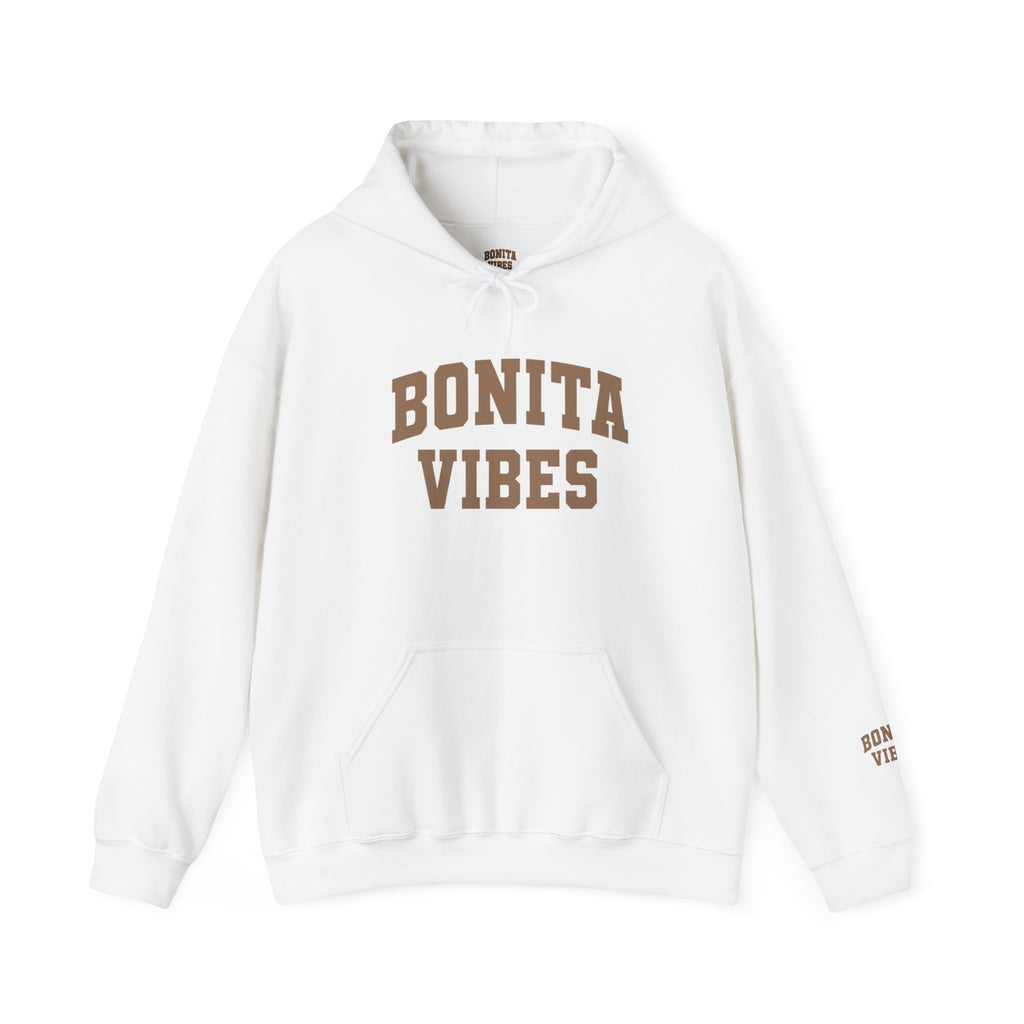 Hoodie — Bonita Vibes Minimal Graphic Pullover