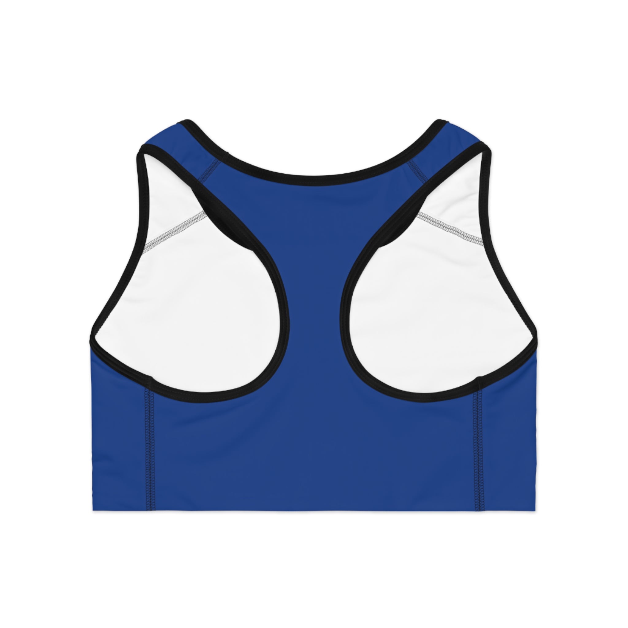 Bonita Vibes: BV Collection Stylish Blue Sports Bra for Active Women, Comfortable Workout Wear, Fitness Gift, Travel Ready, Adjustable Athletic Top