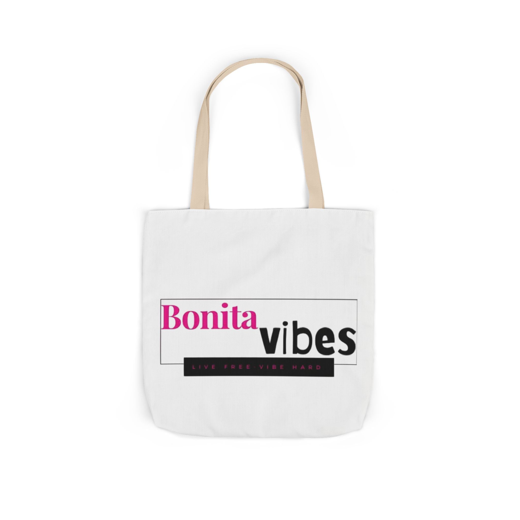 Bonita Vibes: VIBES UNLEASHED Tote Bag - Stylish Carry-All for Every Occasion, Eco-Friendly, Chic Shopper, Gift for Friends, Everyday Essentials