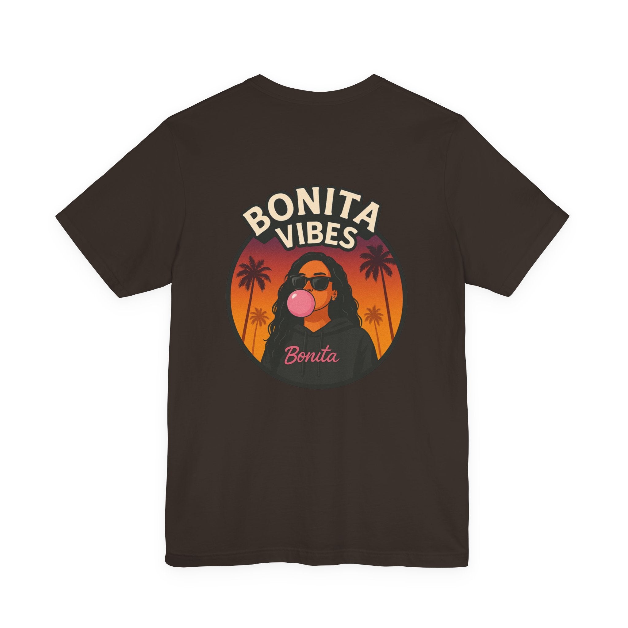 Bonita Vibes: Sunset Sway T-Shirt, Casual Wear, Gift for Beach Lovers, Trendy Graphic Tee, Fun Party Outfit