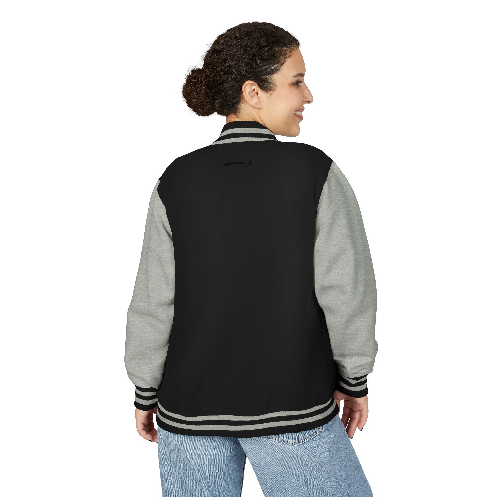 Bonita Vibes: BV Collection Letterman Jacket, Cozy Sports Jacket, College Style Jacket, Casual Wear, Trendy Outfit
