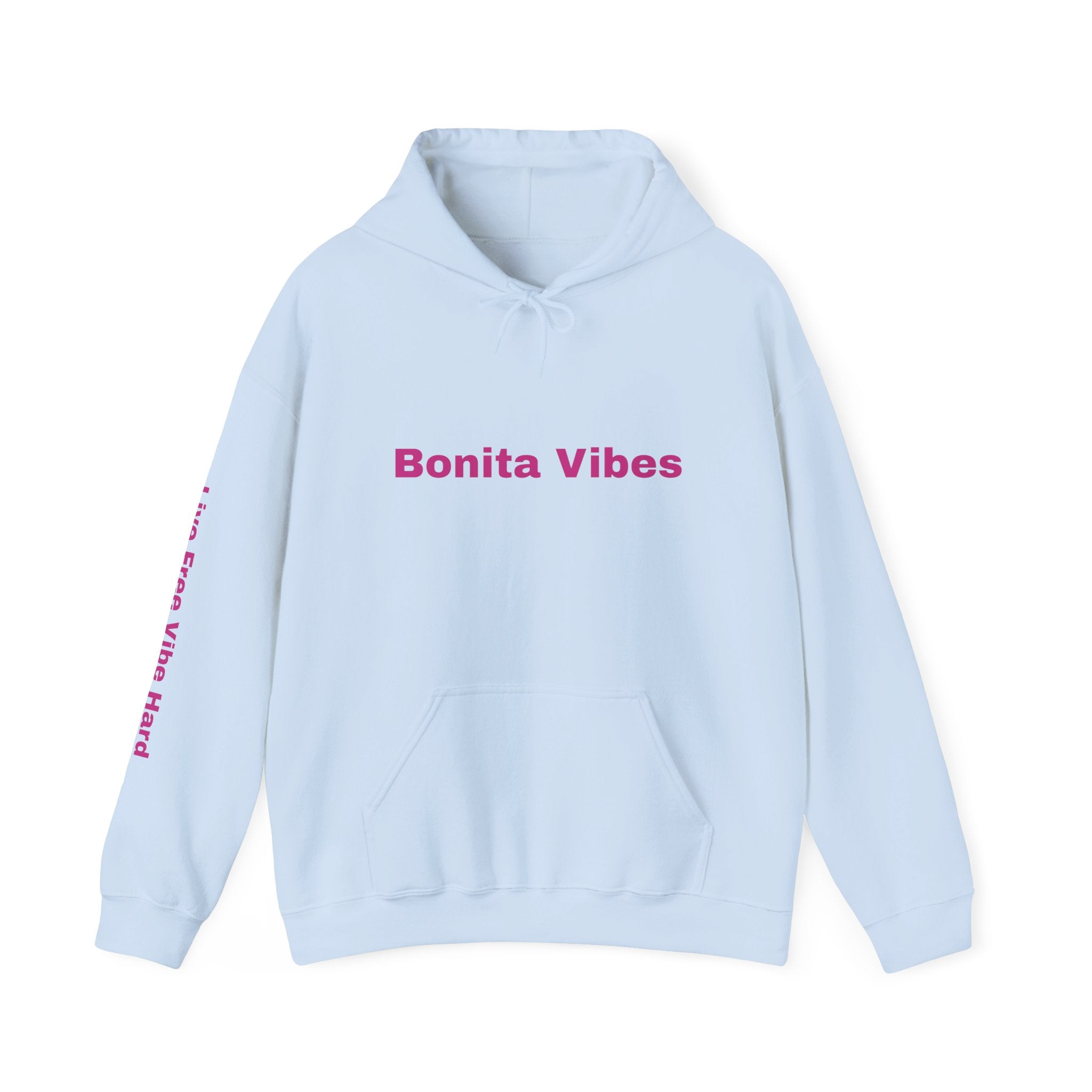 Bonita Vibes Hooded Sweatshirt | Cozy Woman's Pullover | Perfect for Casual Outings, Gifts, or Relaxing Days