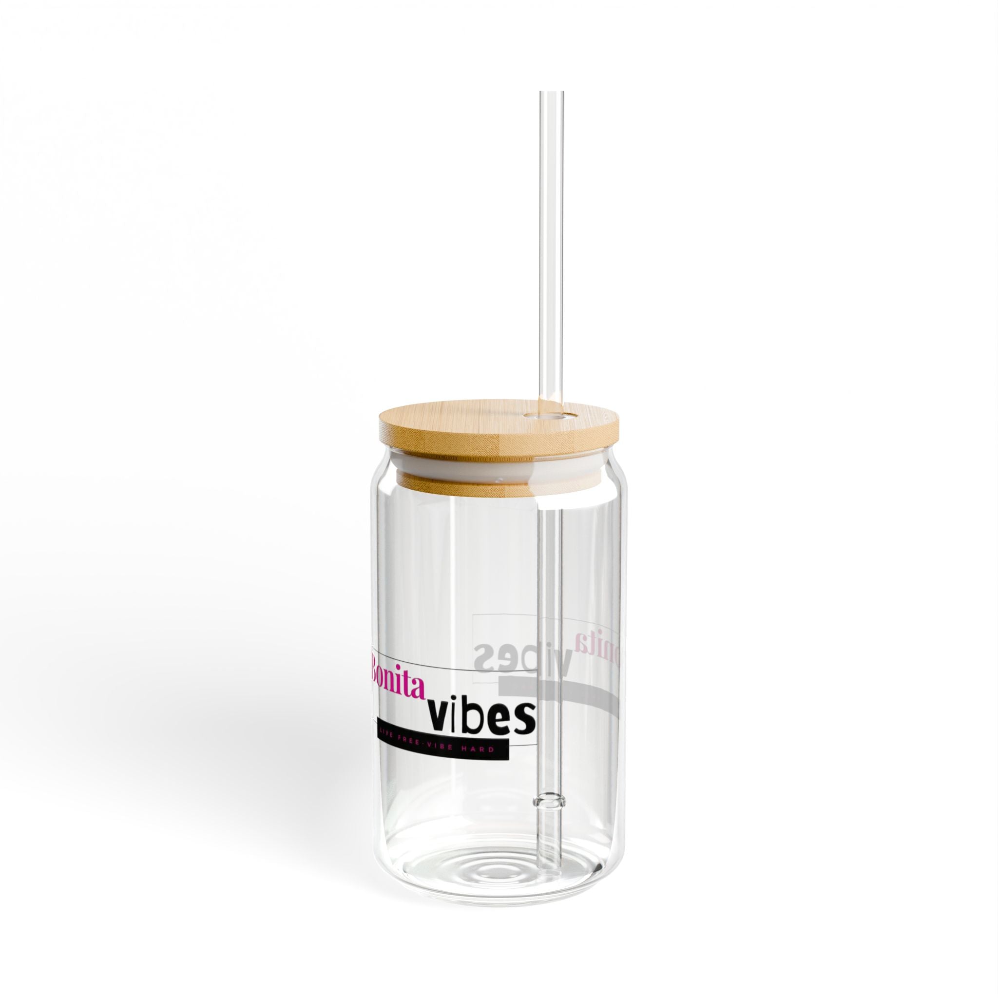 Bonita Vibes: VIBES UNLEASHED Sipper Glass, 16oz - Perfect for Relaxing at Home, Outdoor Gatherings, and Summer Parties, Eco-Friendly Drinkware, Unique [...]