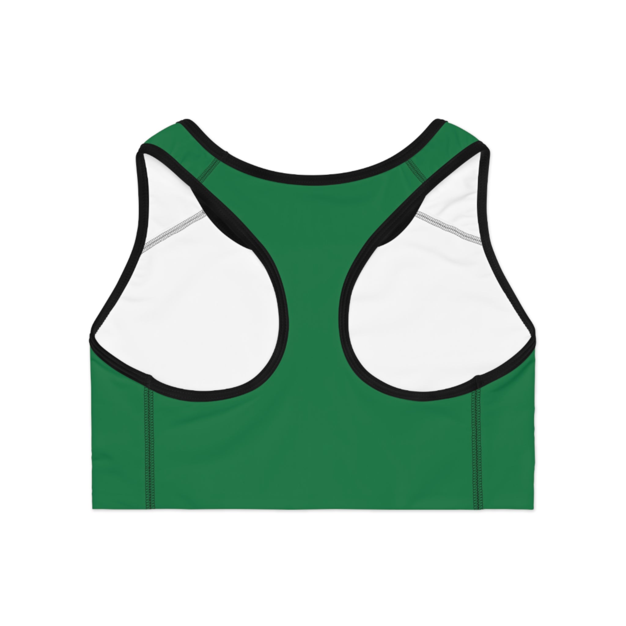 Bonita Vibes: BV Collection Stylish Dark Green Sports Bra for Active Women, Comfortable Workout Wear, Fitness Gift, Travel Ready, Adjustable Athletic Top