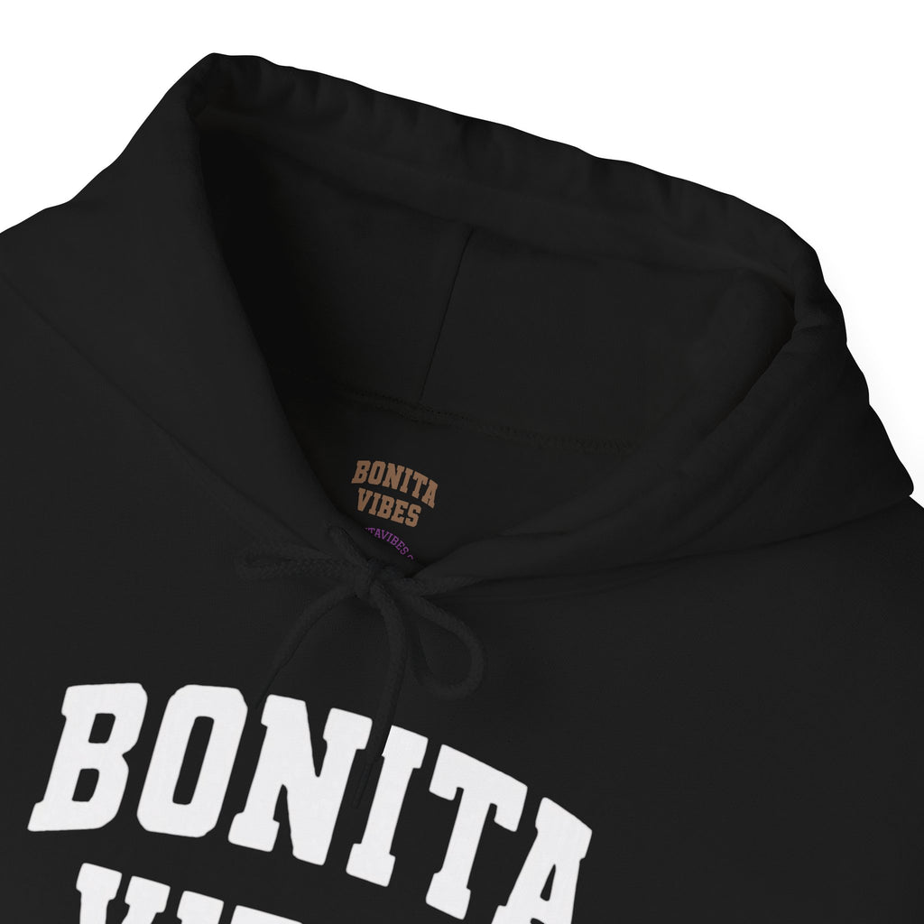 Hoodie — Bonita Vibes Minimal Graphic Pullover